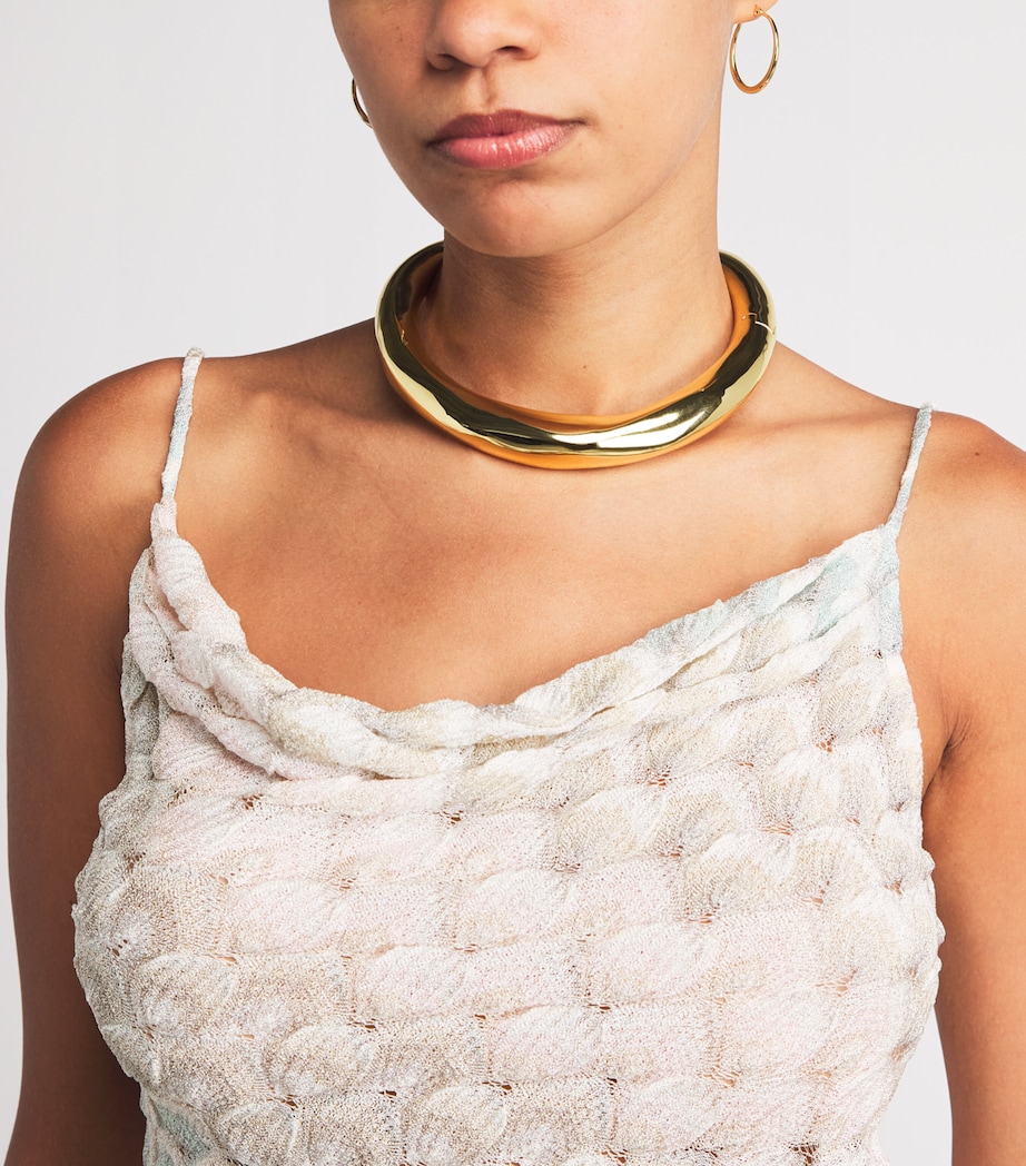 Missoni Womens Lamé Lace Motif Cami Top Smsqb Multi B/p/w/y Image 3