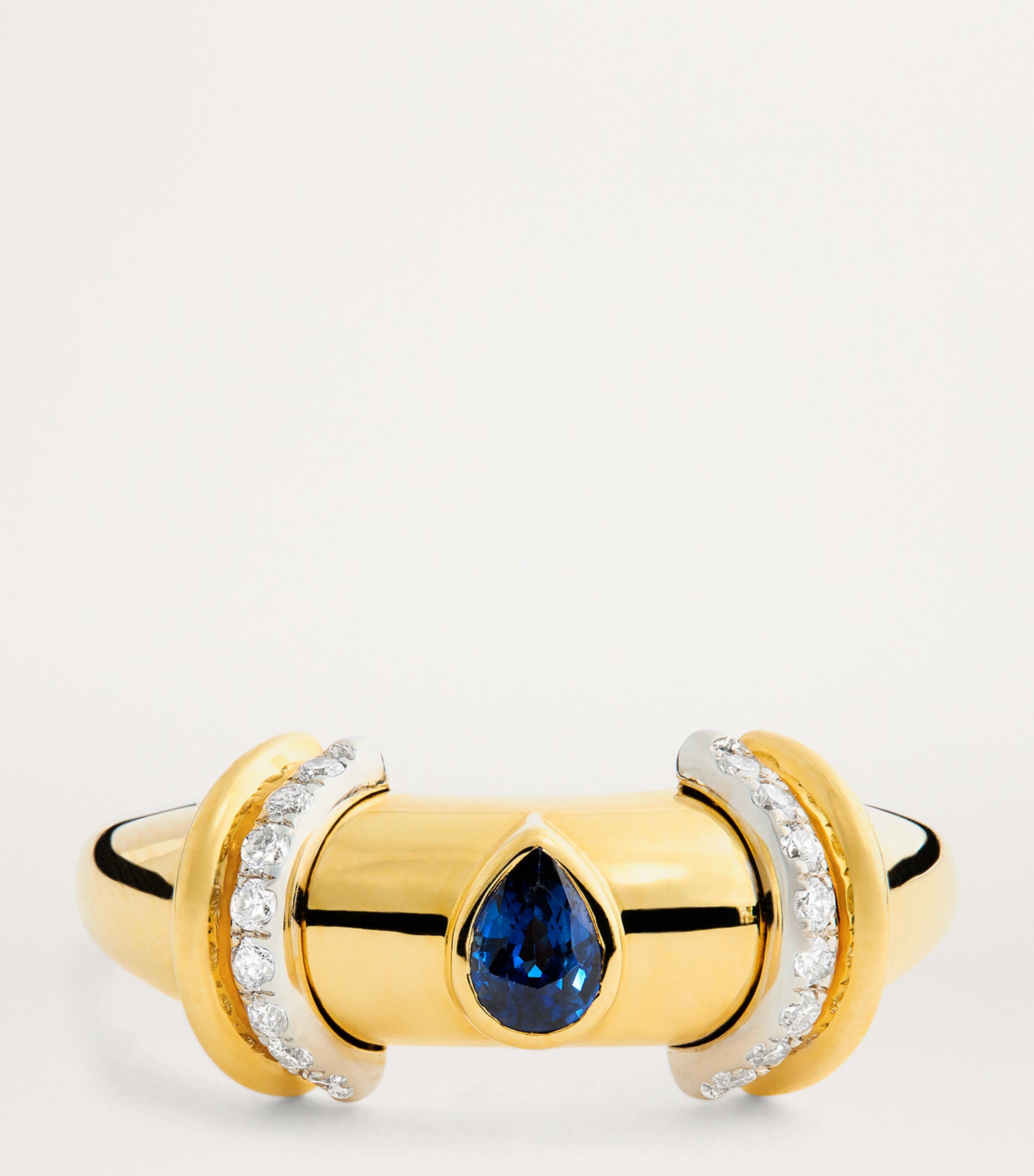 L'ATELIER NAWBAR Yellow Gold, Diamond and Sapphire Lot N*91 Ring Yellow Gold Image 4