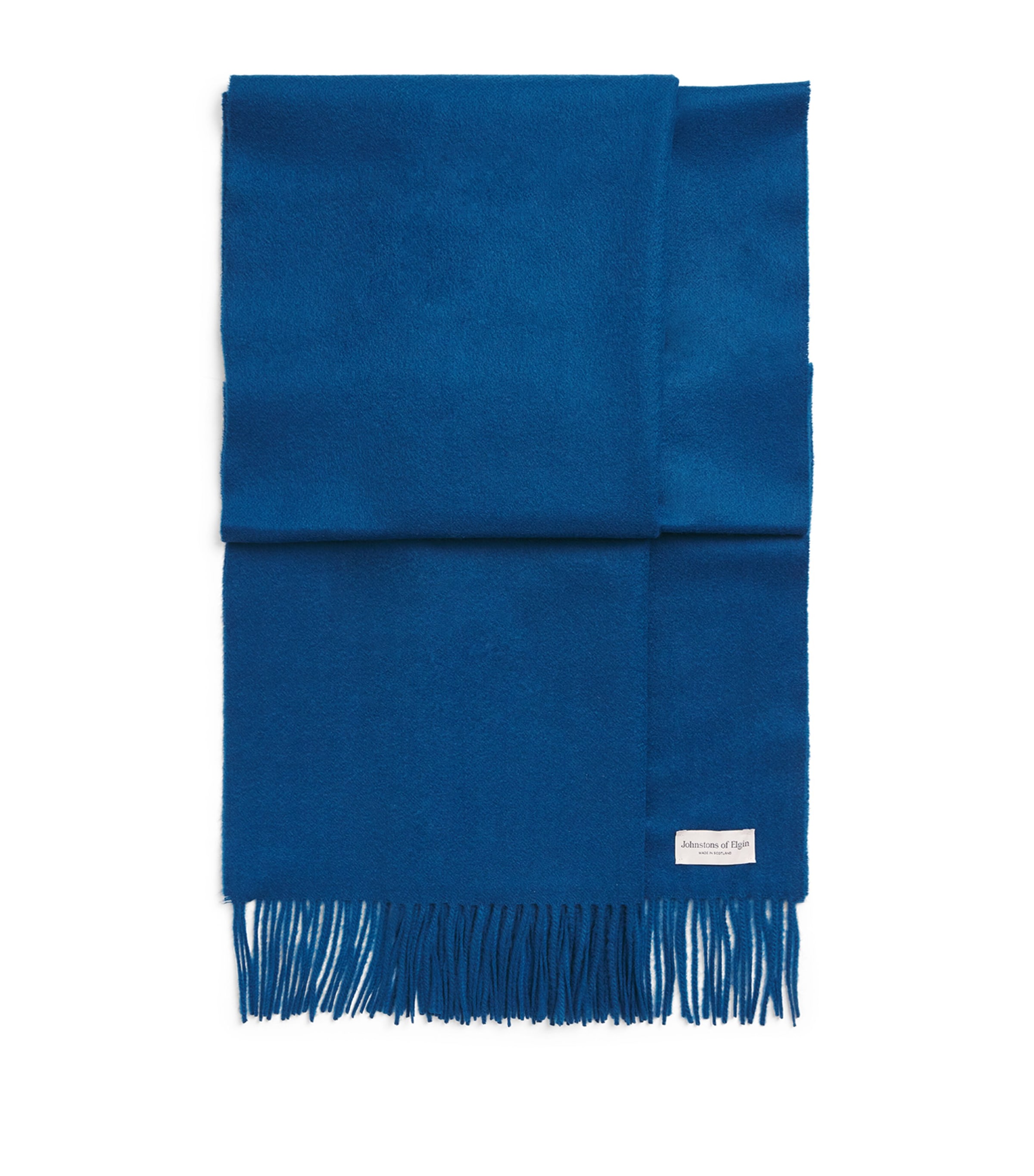 Johnstons Of Elgin Cashmere Stole Petrol Image 1