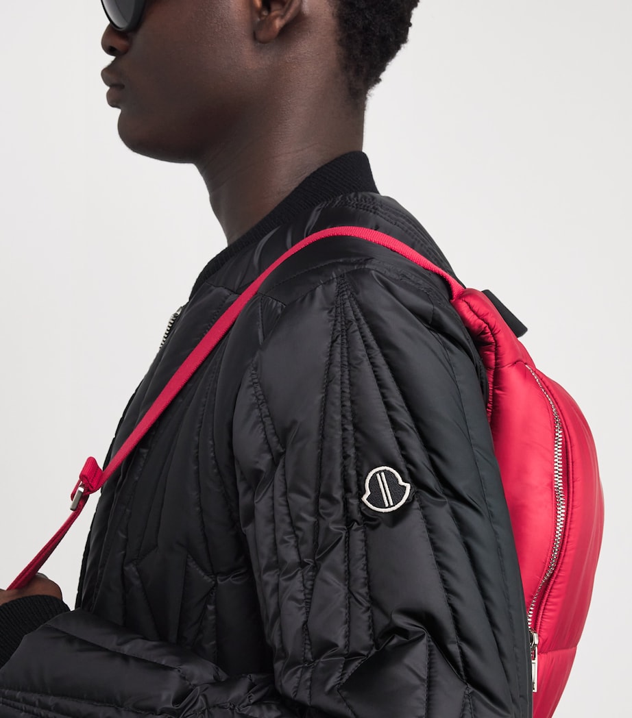 x Moncler Down Geocamo Flight Jacket 999 - BLACK Image 6