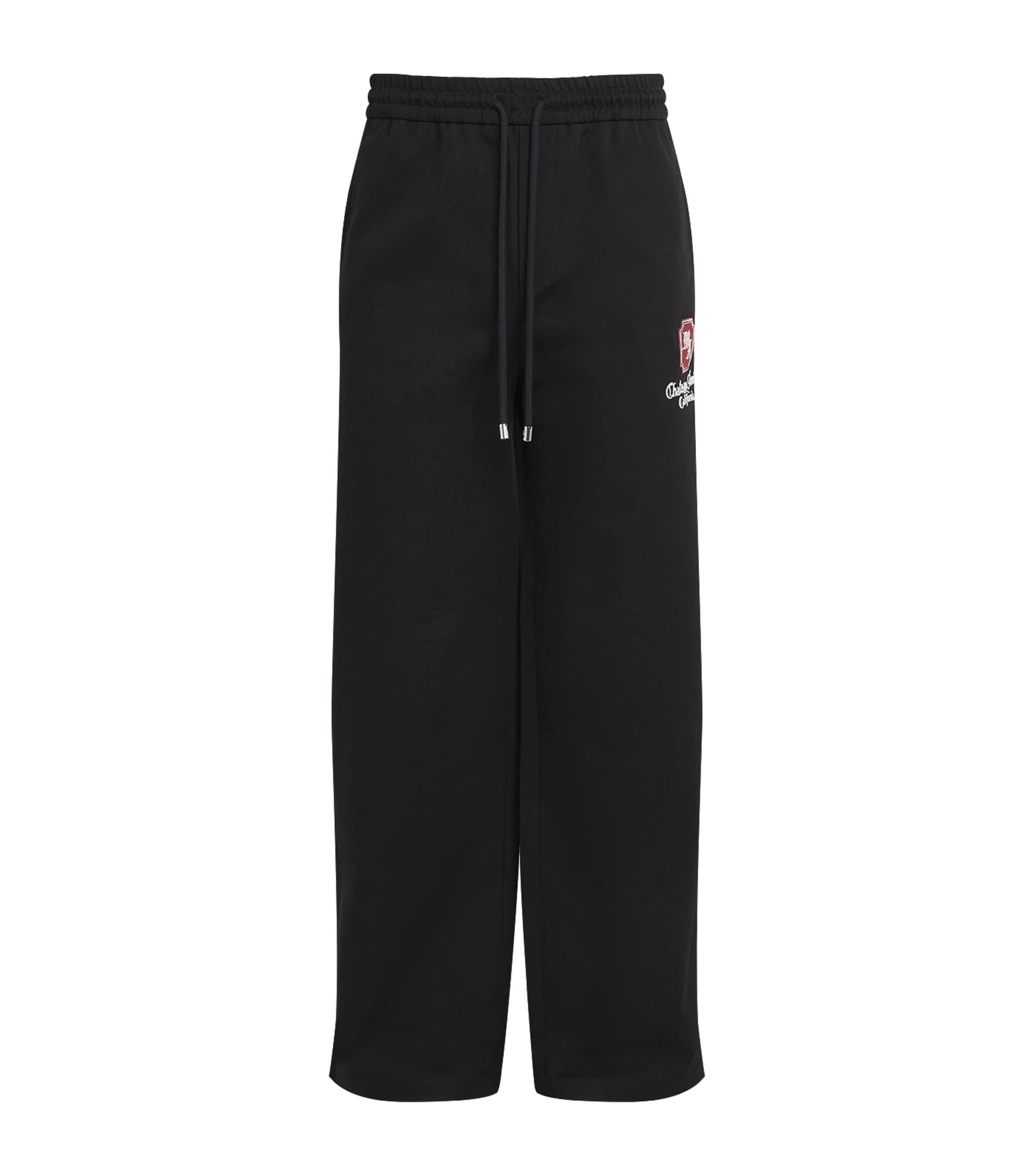 AMIRI Mens Château California Straight Sweatpants Black Image 1