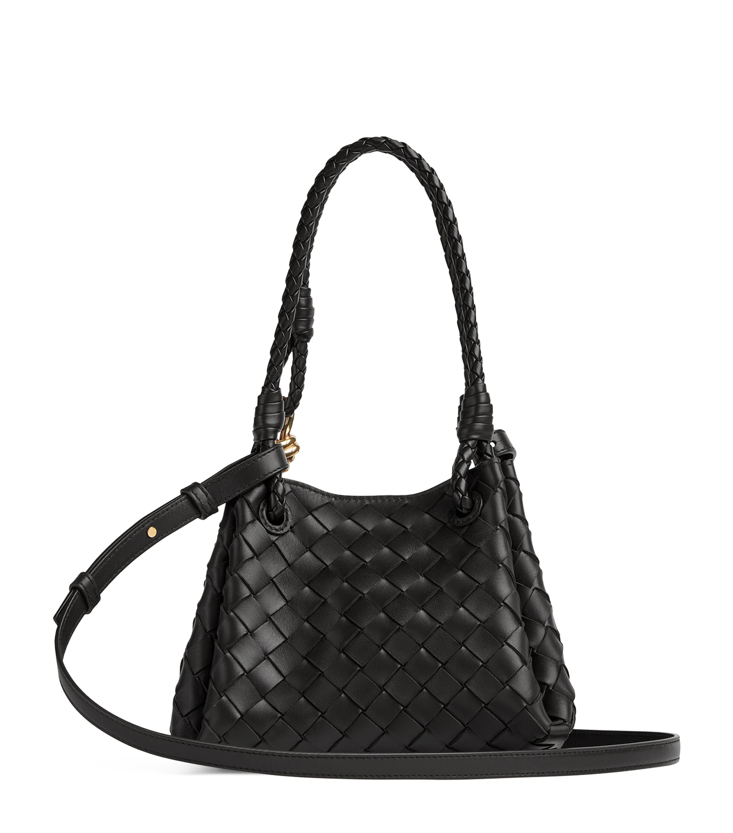 ショルダーバッグ・ポシェット BOTTEGA VENETA LARGE PARACHUTE BAG Parachute Large leather shoulder bag in brown - Bottega