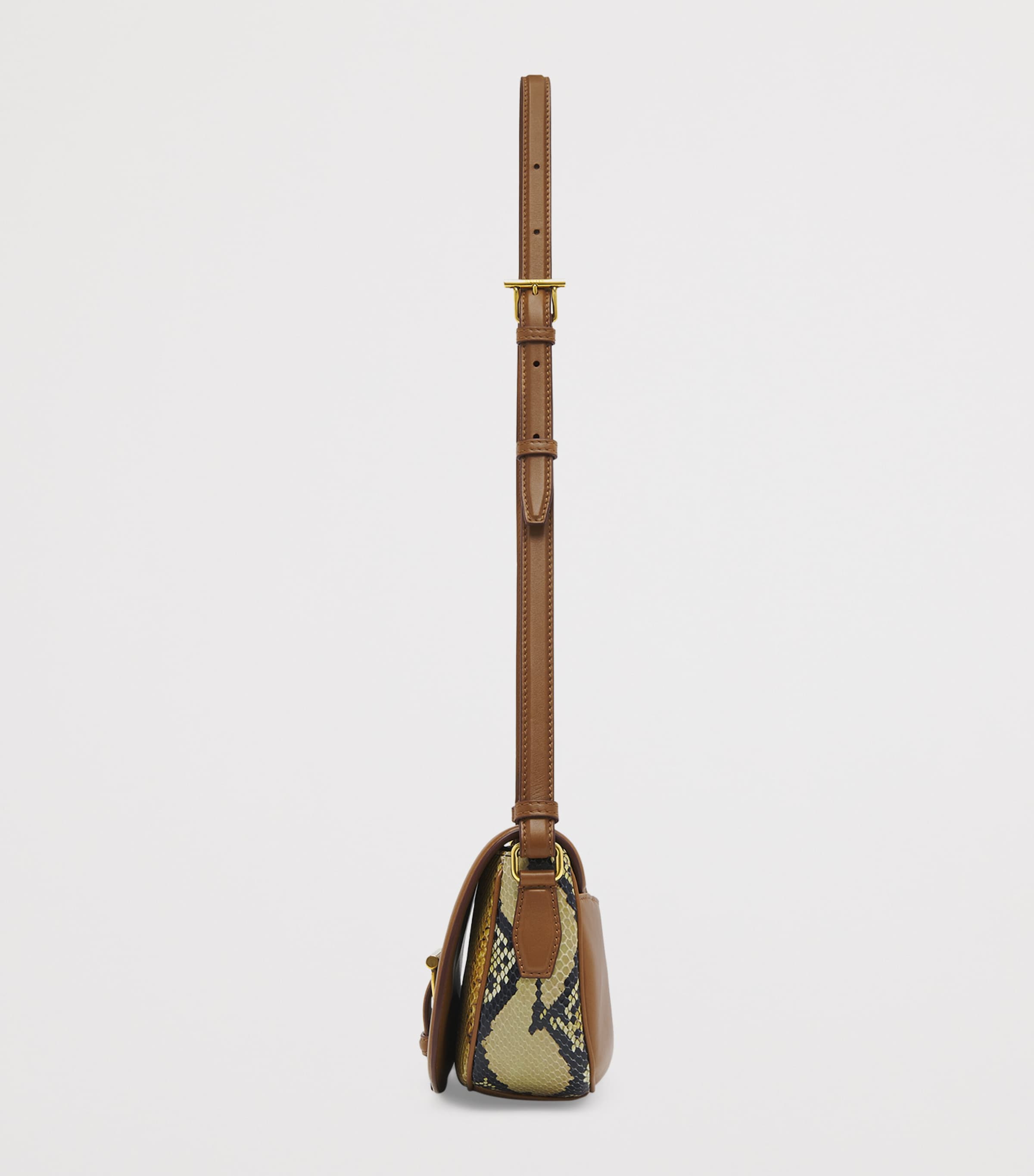 Leather T-Bar Satchel 8490 Image 4