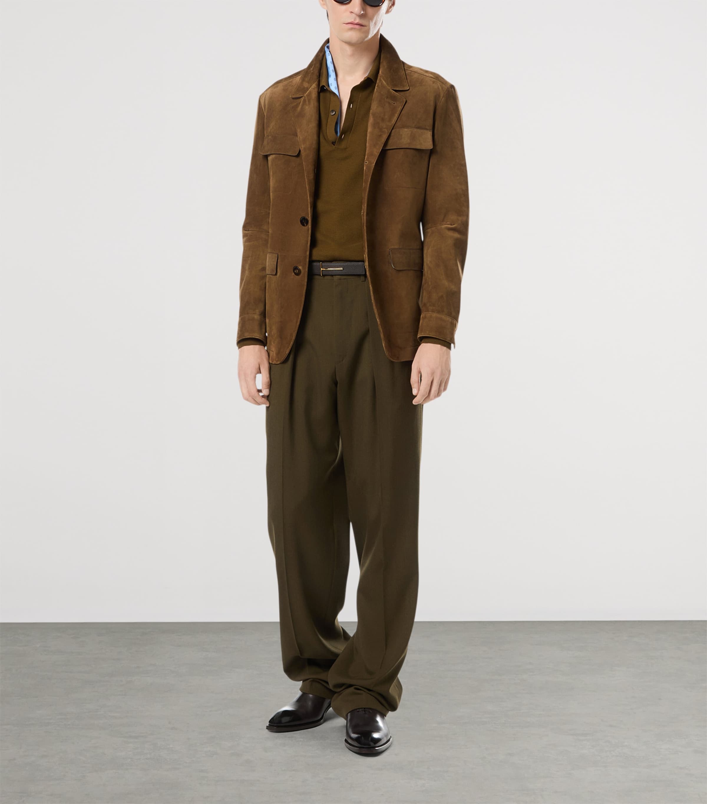 Suede Military Jacket GBT Image 2