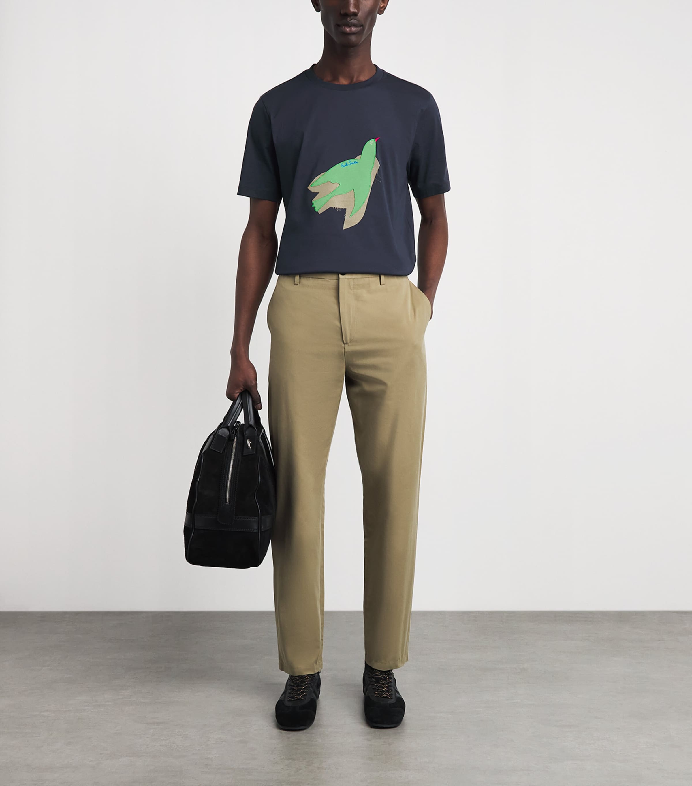 Paul Smith Mens Cotton Bird T-Shirt Image 2