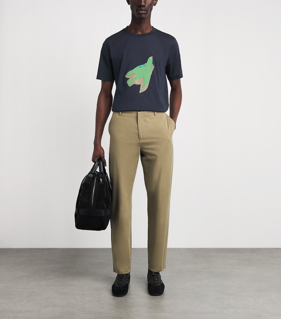 Paul Smith Mens Cotton Bird T-Shirt Image 2