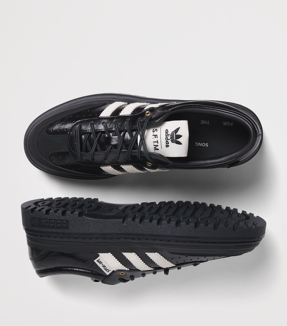 adidas x Song for the Mute Leather Samba LX Freizeit Sneakers Core Black/off White Image 7