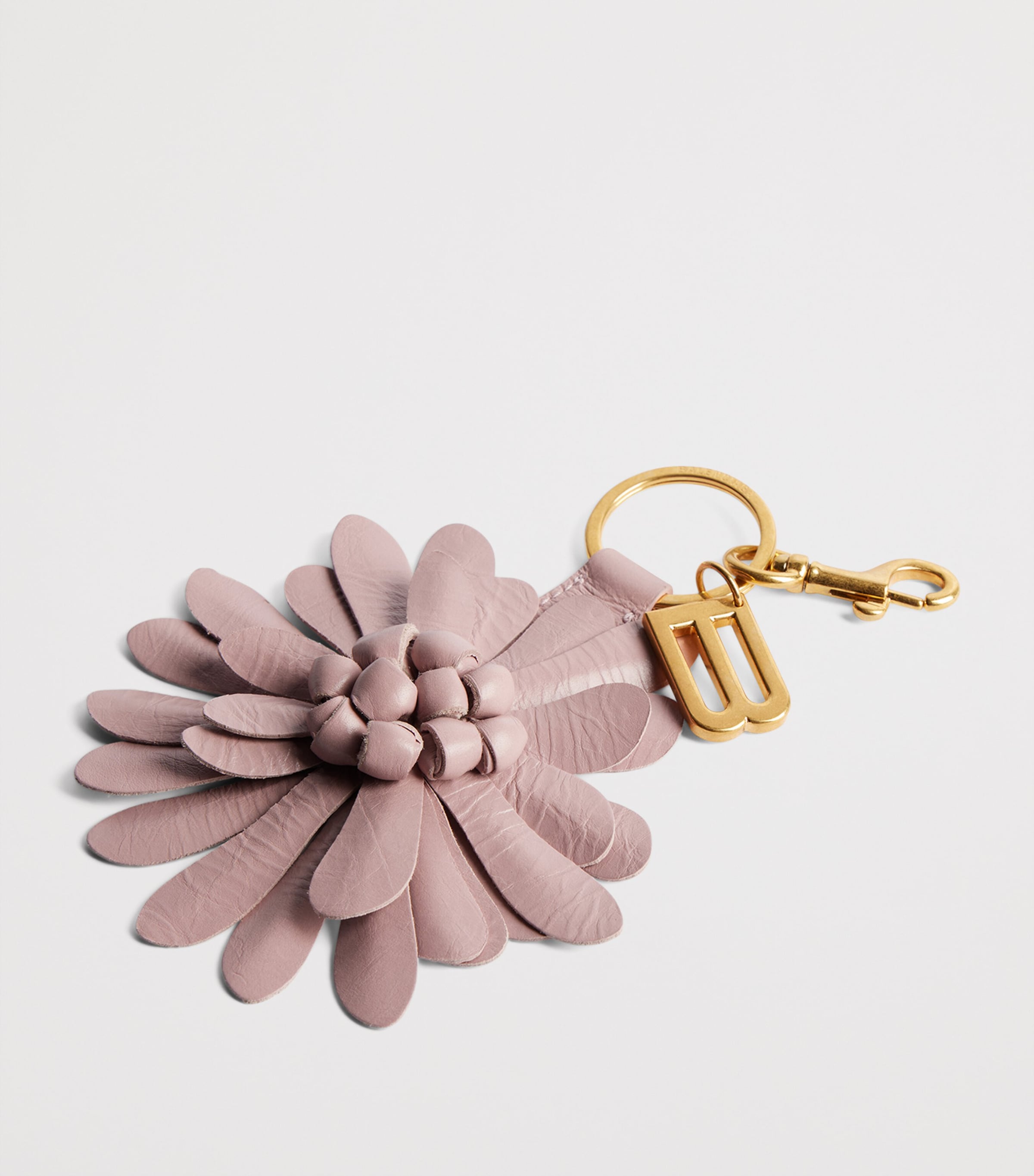 Balenciaga Leather Flower Keychain Image 2