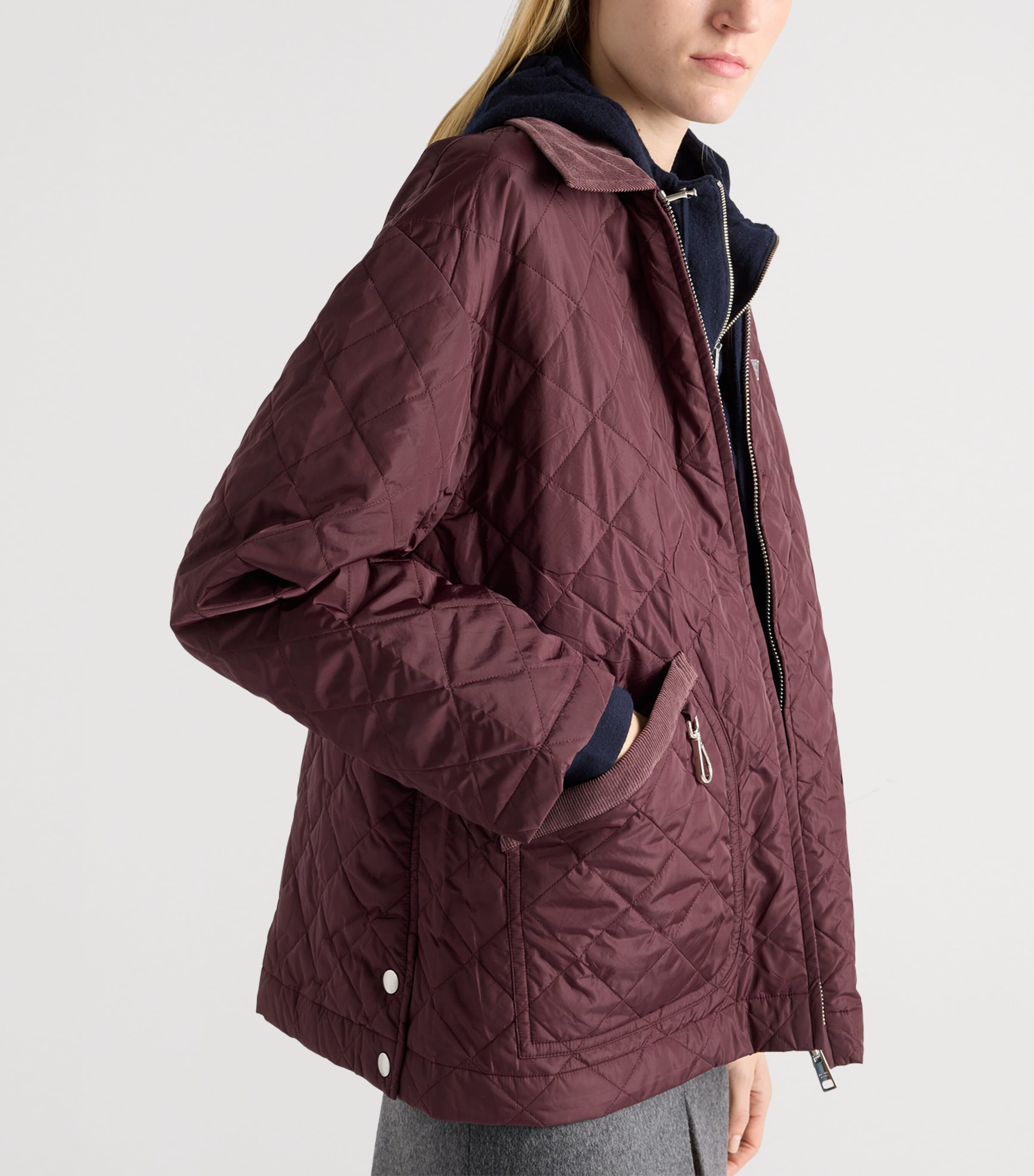 Re-Nylon Quilted Jacket F0403 Image 3