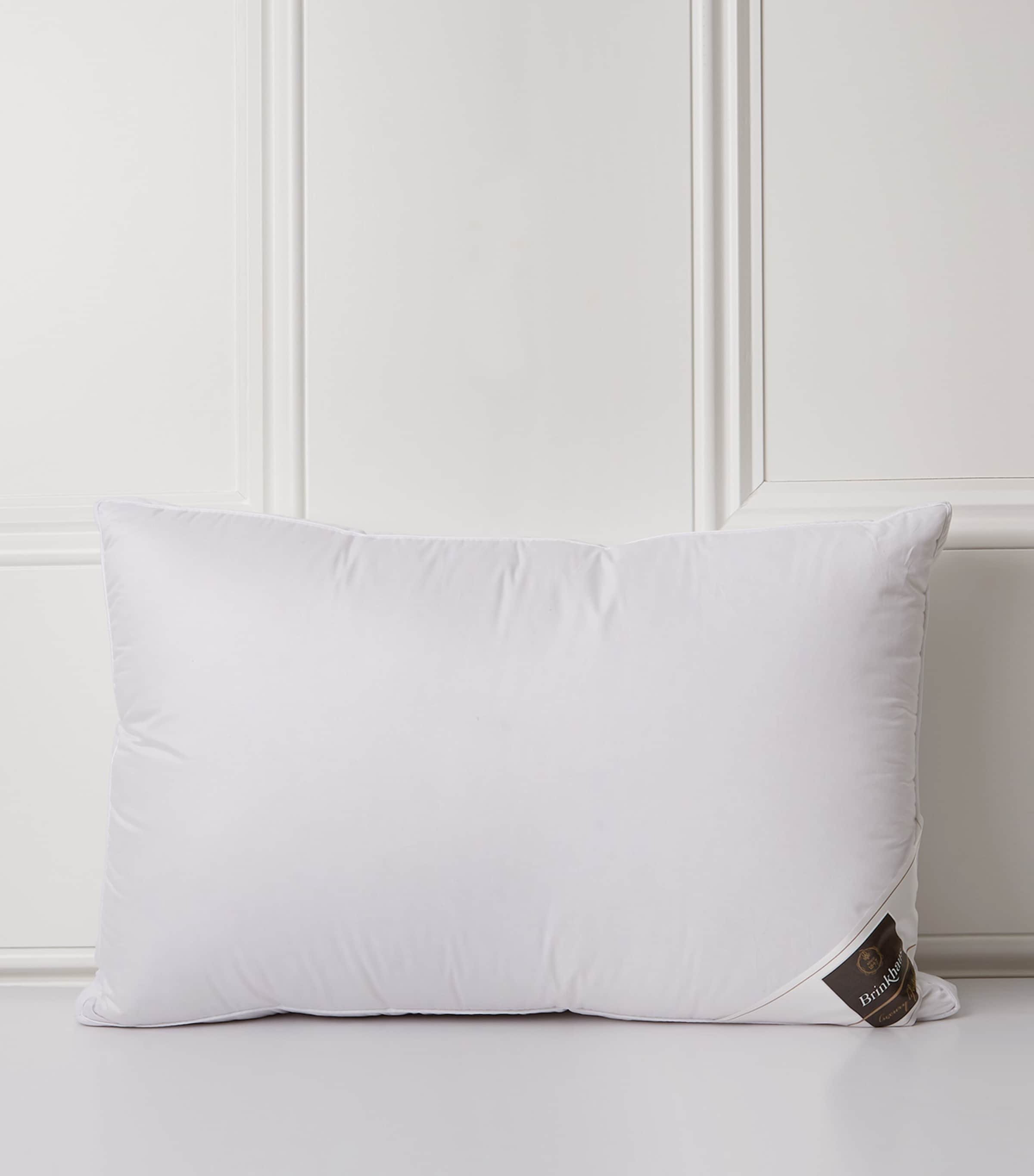 Firm Down Around Pillow (50cm x 75cm) WHITE Image 3