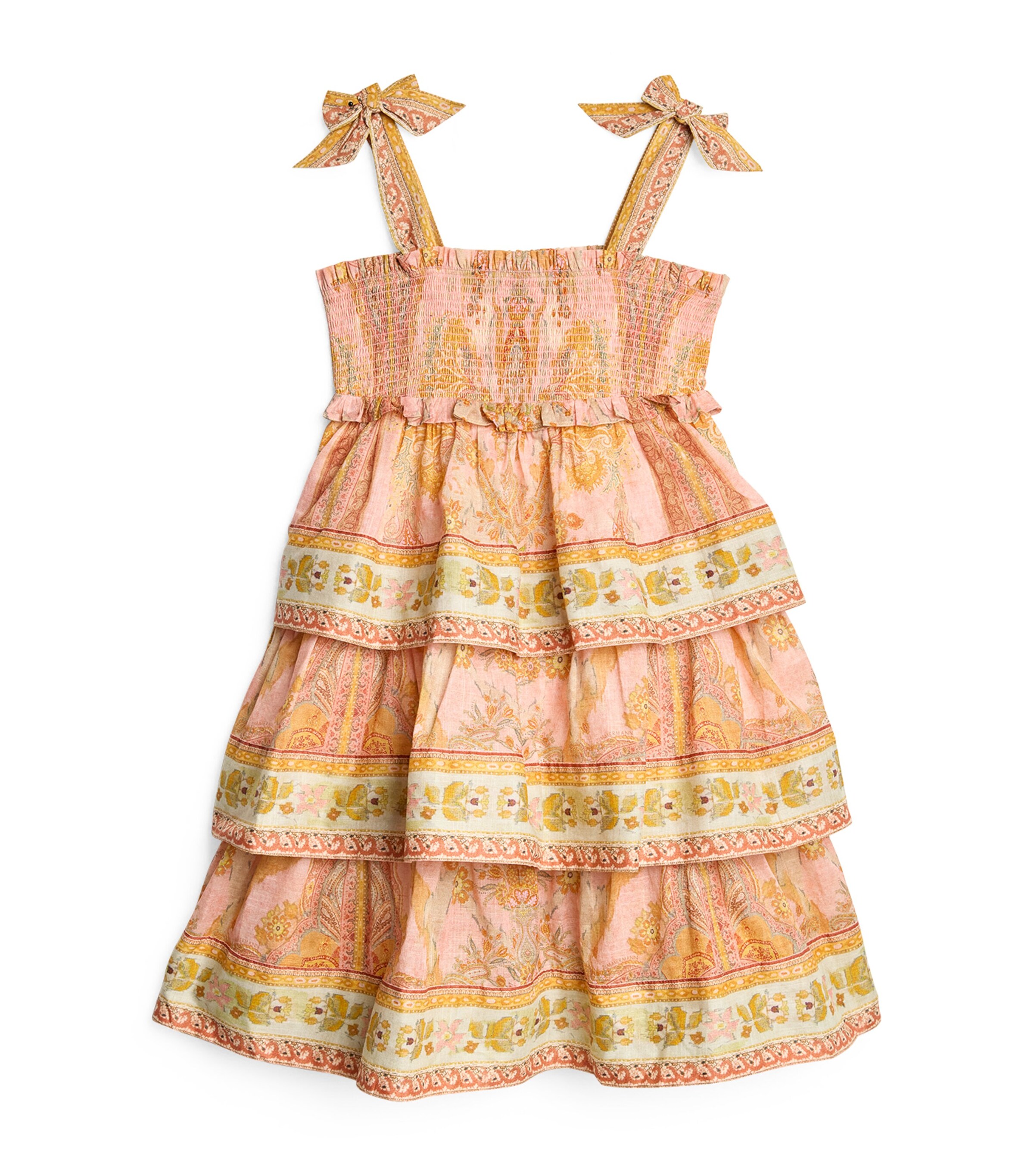 KIDS RELAXED SHIRRED WAIST DRESS 12-14 LETTERS FROM THE PINK ROOM main image 1