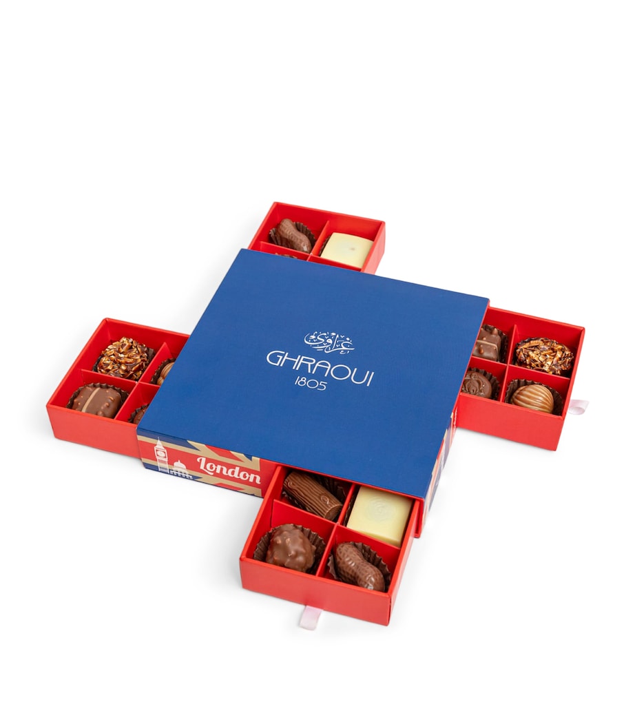 Ghraoui Milk and White Chocolate Pandora's Box (220g) Image 3