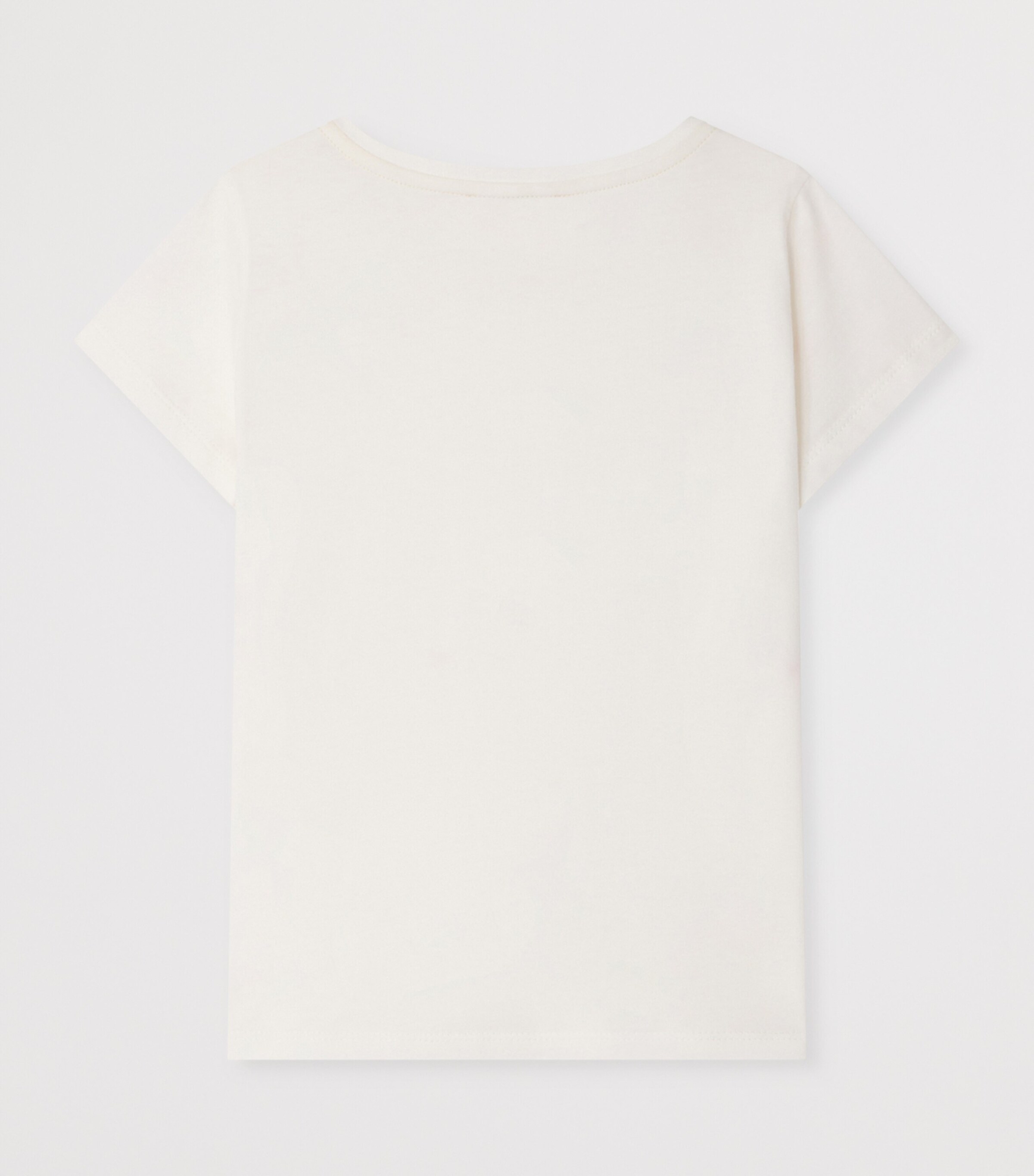Bonpoint Cotton Cherry T-Shirt (10-14 Years) Upb Blanc Lait Image 2