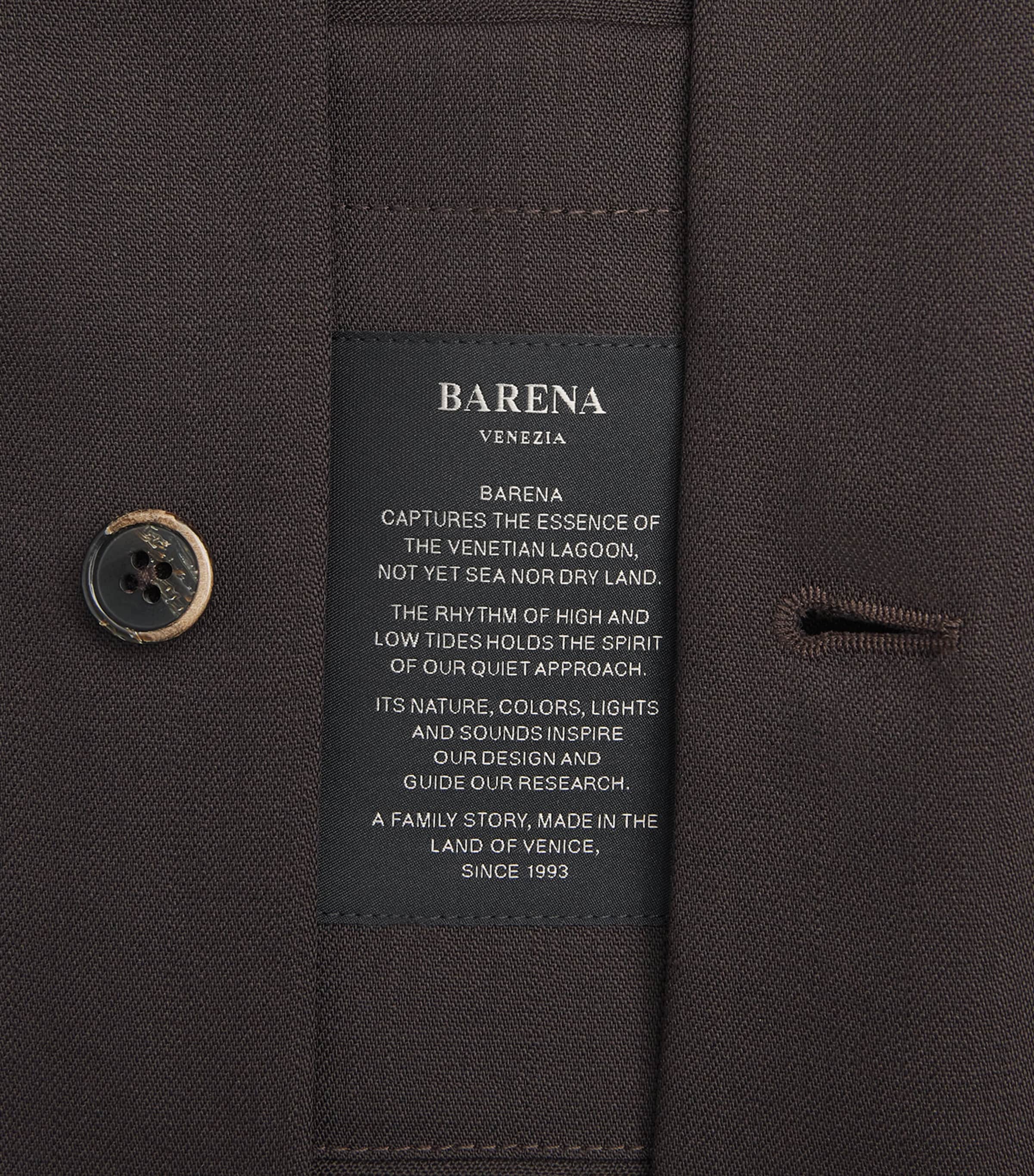 Barena Mens Tropical Virgin Wool Overshirt Bruno Image 6