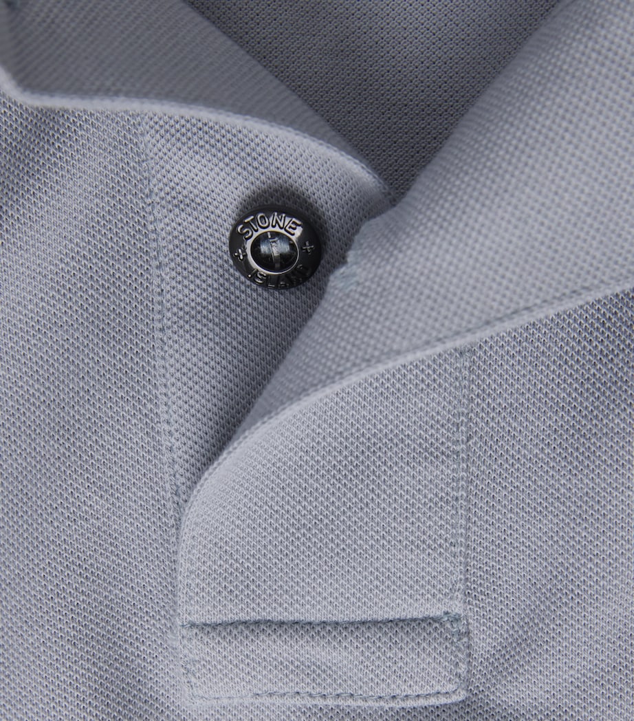Stone Island Mens Cotton Compass Polo Shirt Image 6