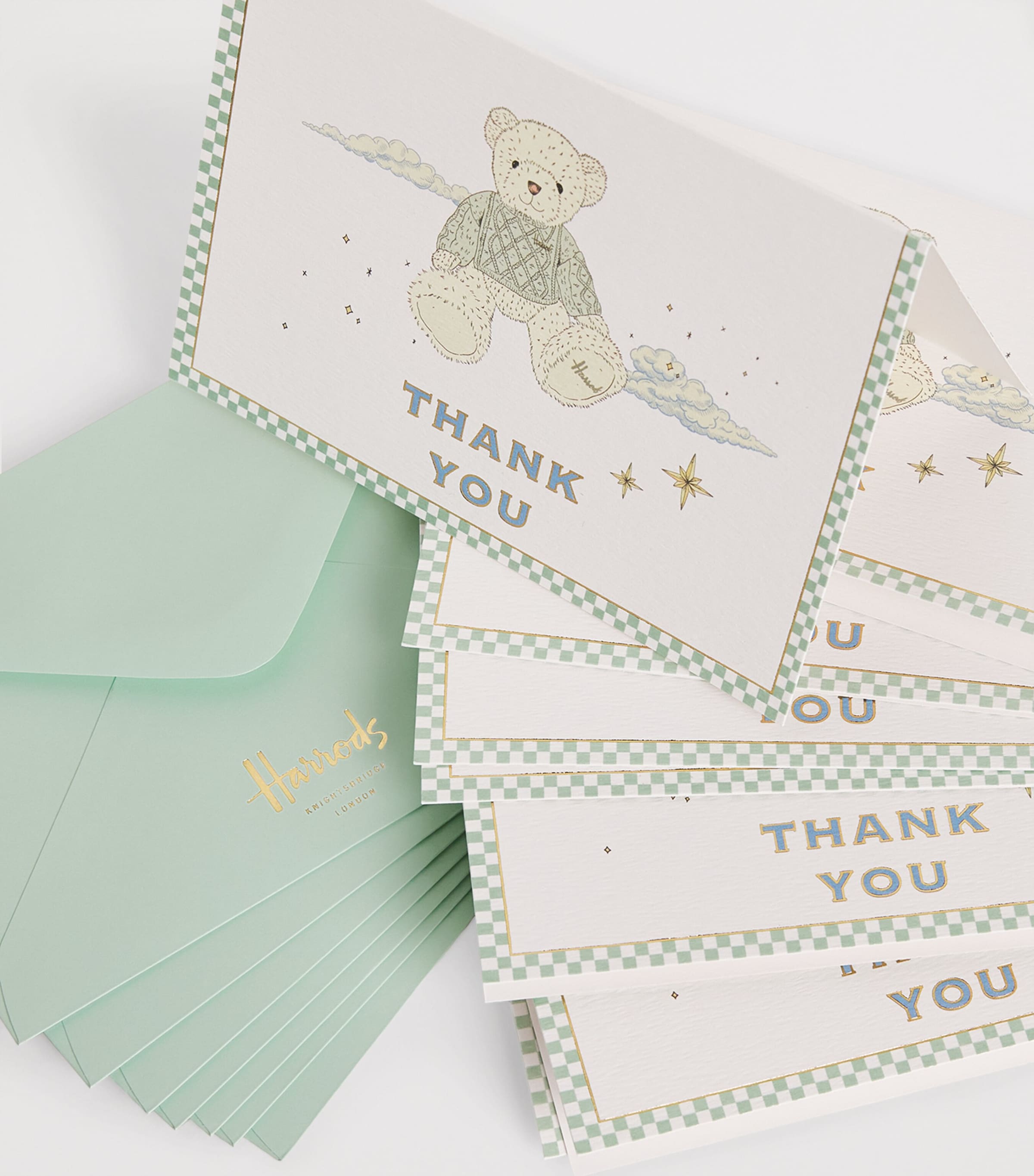 Bear Thank You Cards (Pack of 8) MULTI Image 2