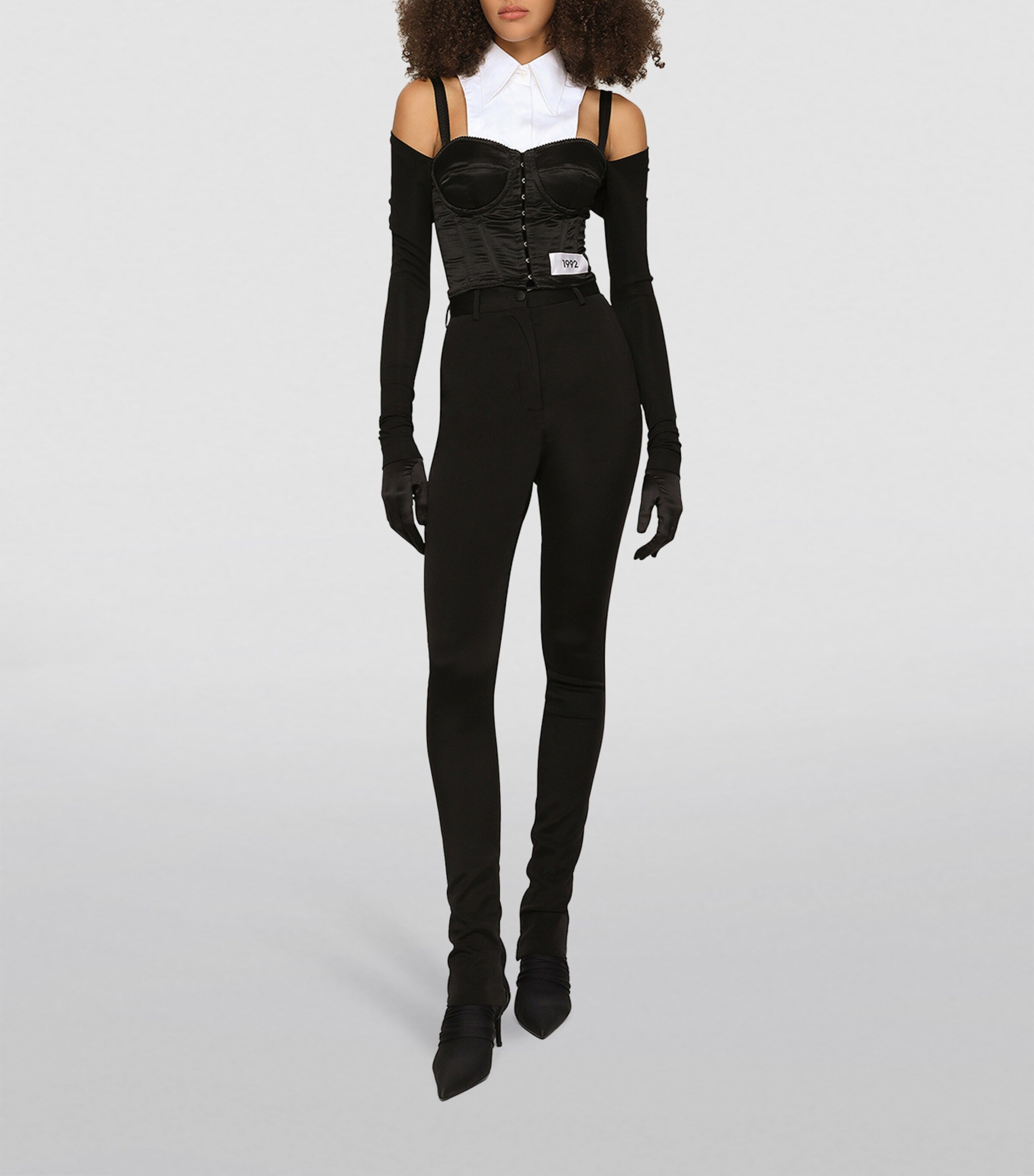 Dolce&Gabbana Womens KIM DOLCE & GABBANA Cady Trousers Black Image 3