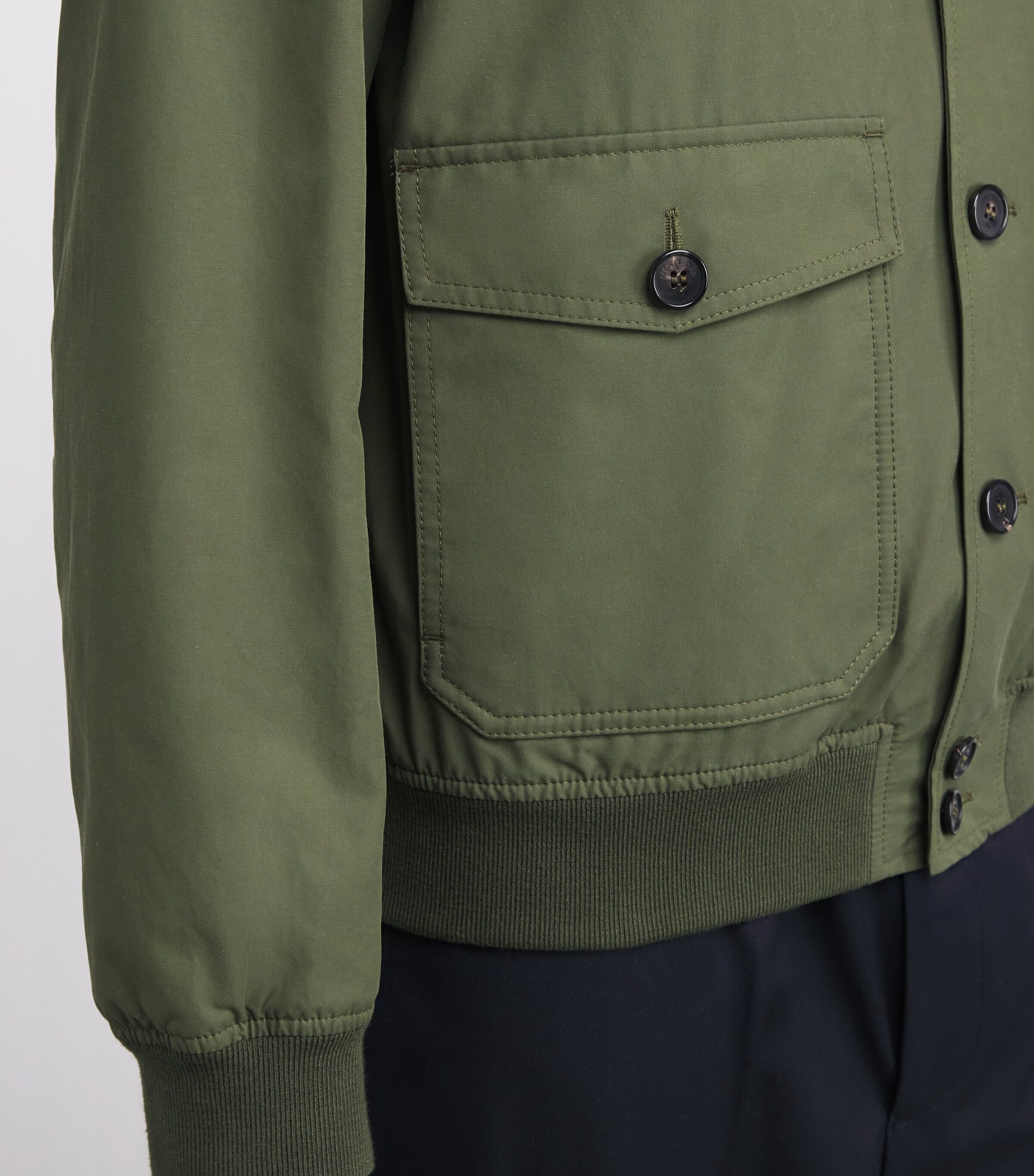 Cotton-Blend Bomber Jacket 730 VD MARCIO CHIARO Image 6