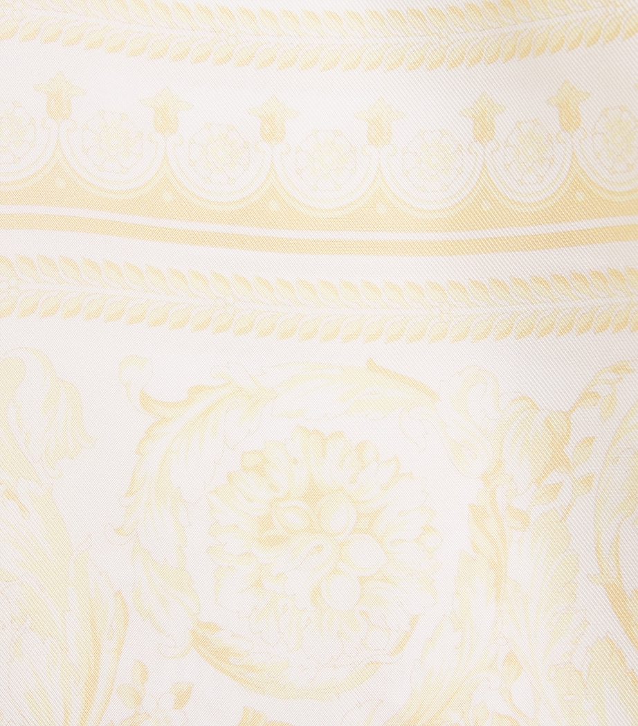 Silk Twill Barocco Trousers (6-14 Years) 5Y570 WSHED OUT GOLD Image 3