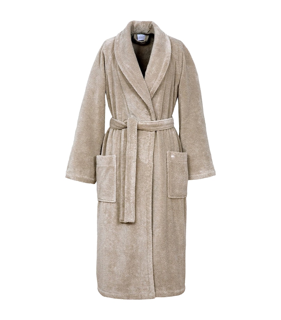 Yves Delorme Womens Étoile Bathrobe (Large) Image 1