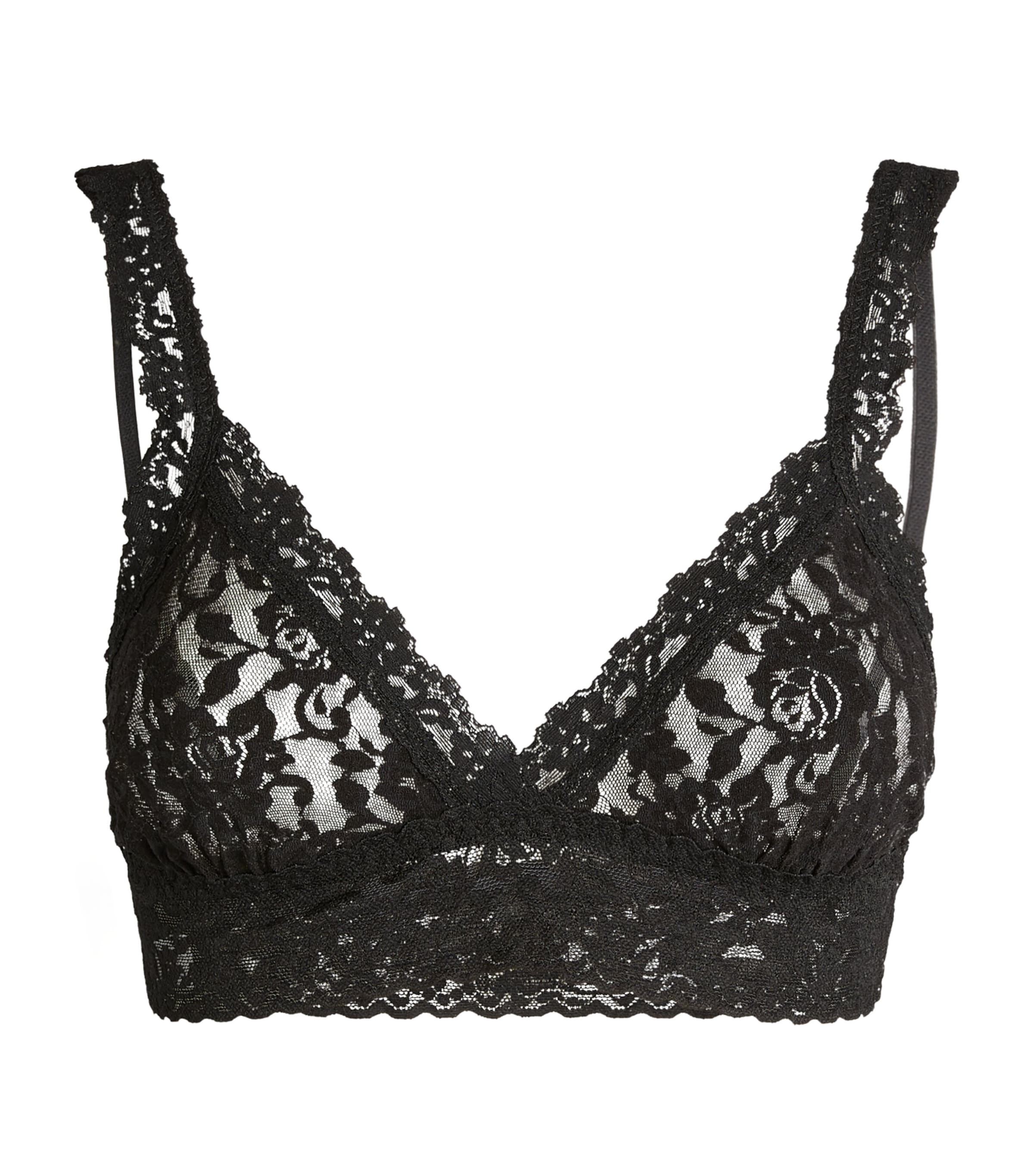 Shop Hanky Panky Lace Bralette In Black