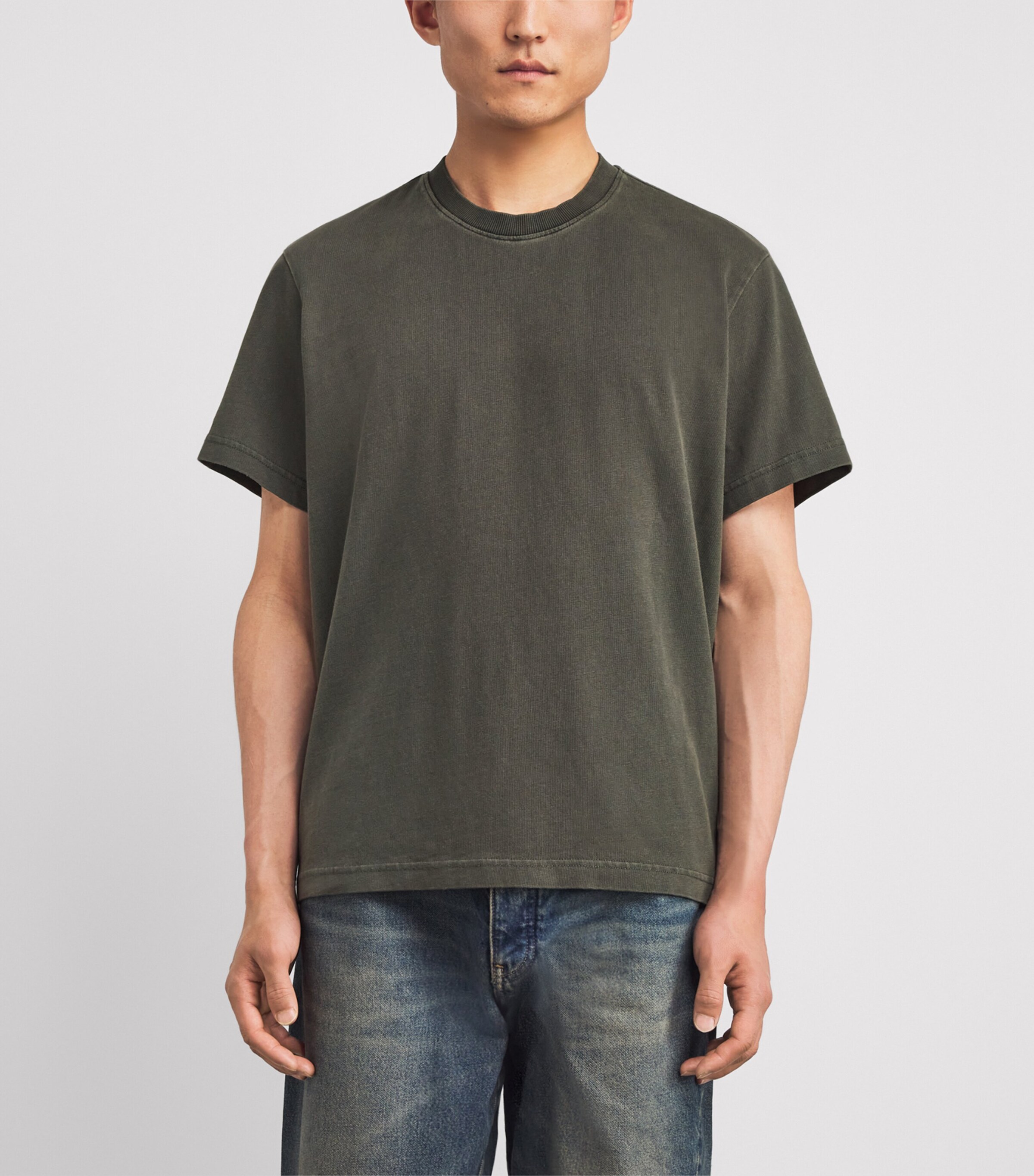 Cotton Short-Sleeve T-Shirt VINTAGE PINE NEEDLE Image 3