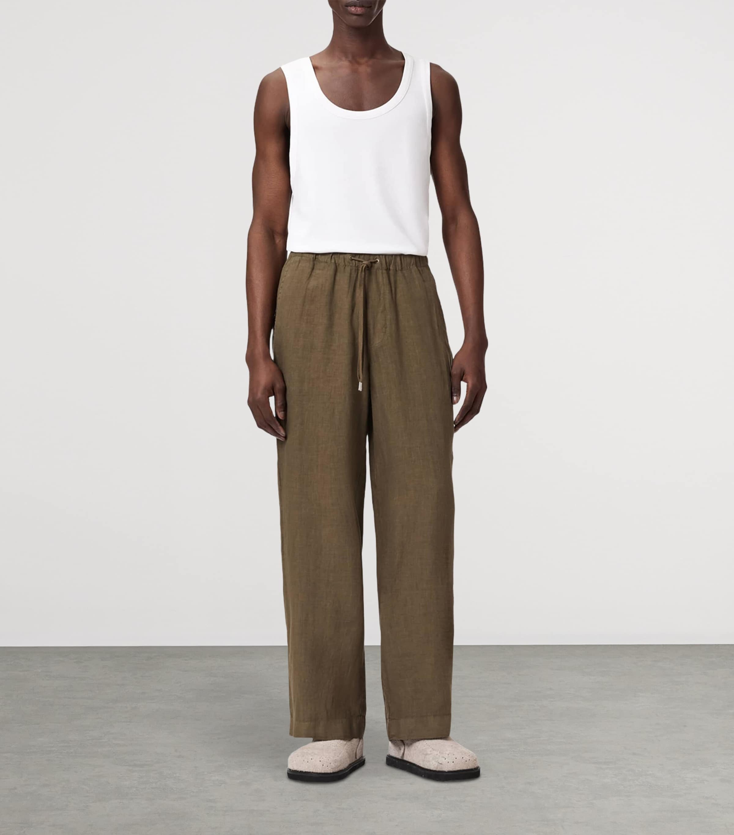 Sharp Straight Trousers TRAVERSE BROWN Image 2