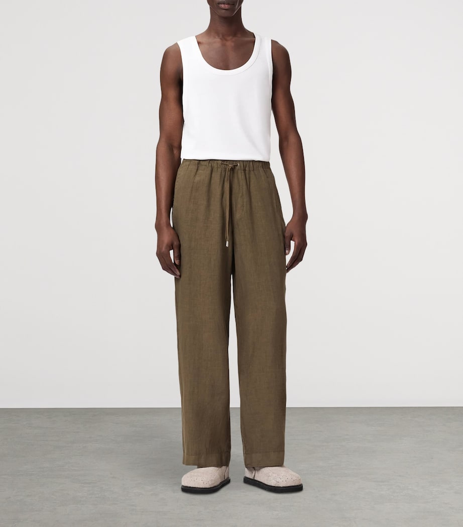 Sharp Straight Trousers TRAVERSE BROWN Image 2