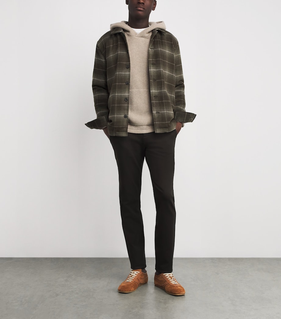 Fleece-Lined Telford Overshirt MARSH GREEN PLAID Image 2