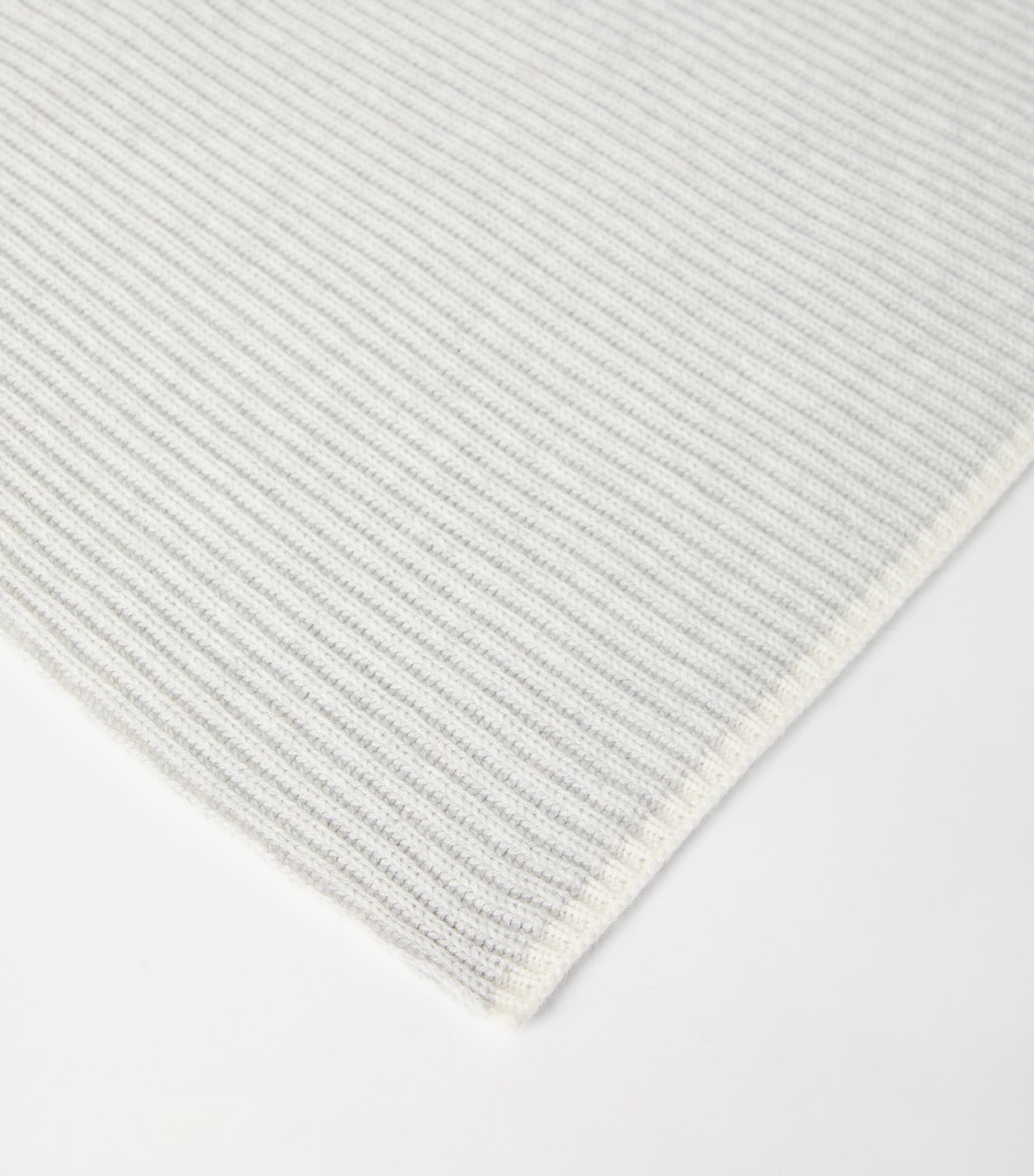Cashmere English Rib Monili Scarf CI807 Image 4