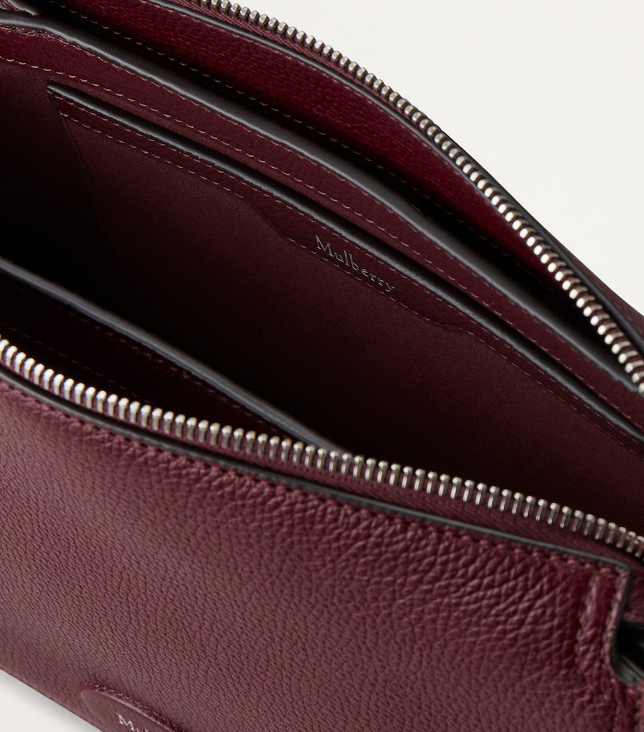 Leather Billie Cross-Body Bag BLACK CHERRY Image 4