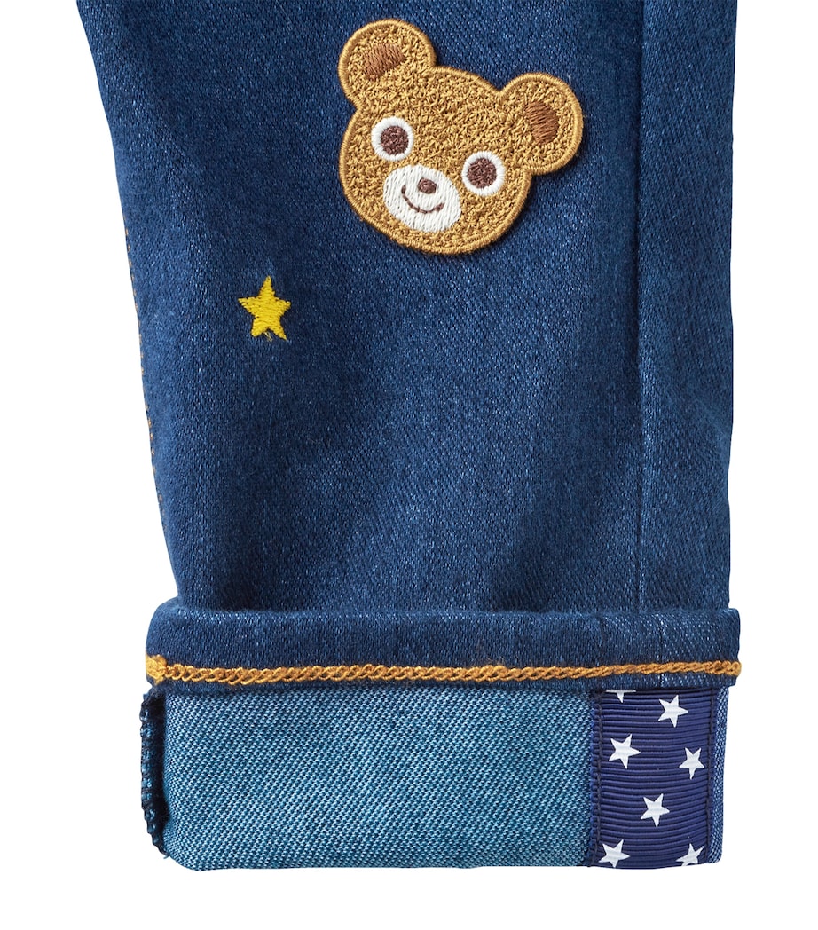 Embroidered Bear Jeans (2-7 Years) 33 Image 4
