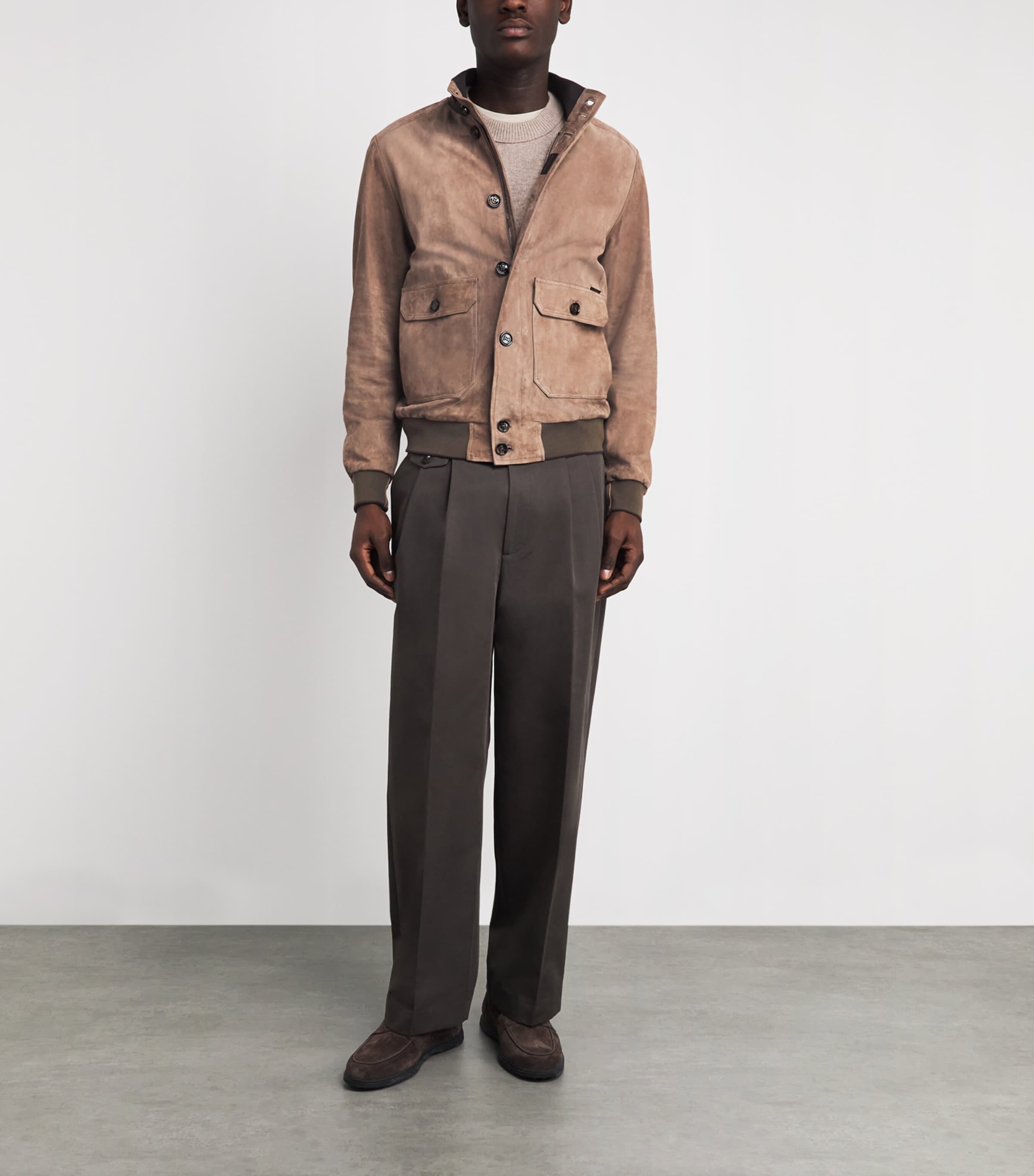 Suede Field Jacket VISONE U0203 Image 2