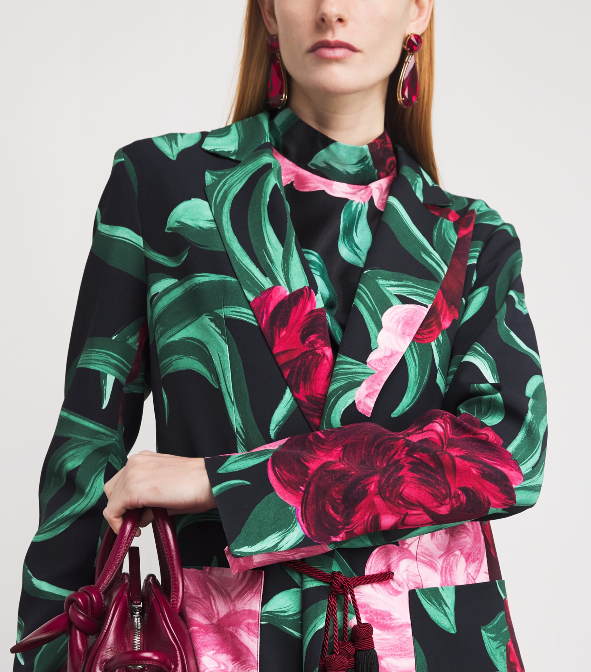 Floral Peony Duster Coat BL01PEONY Image 6