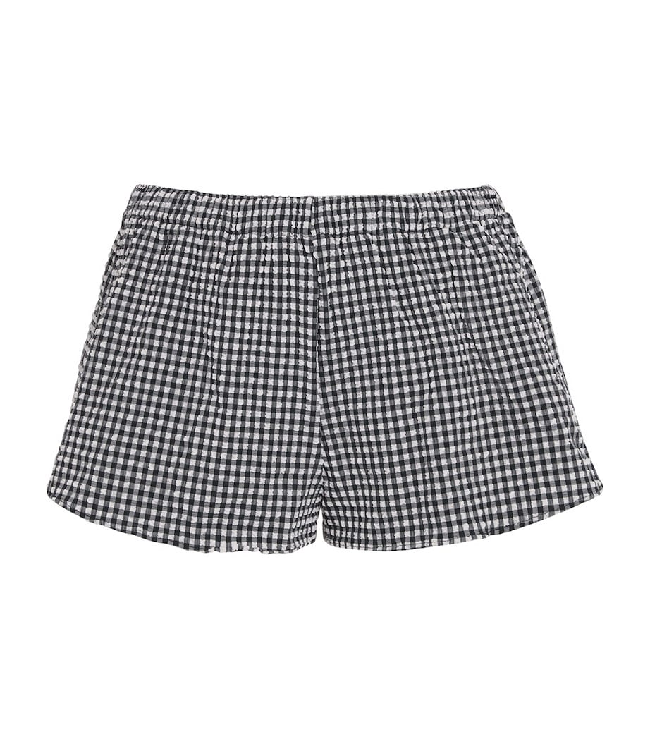 Gingham Runner Shorts BLACK GINGHAM Image 1