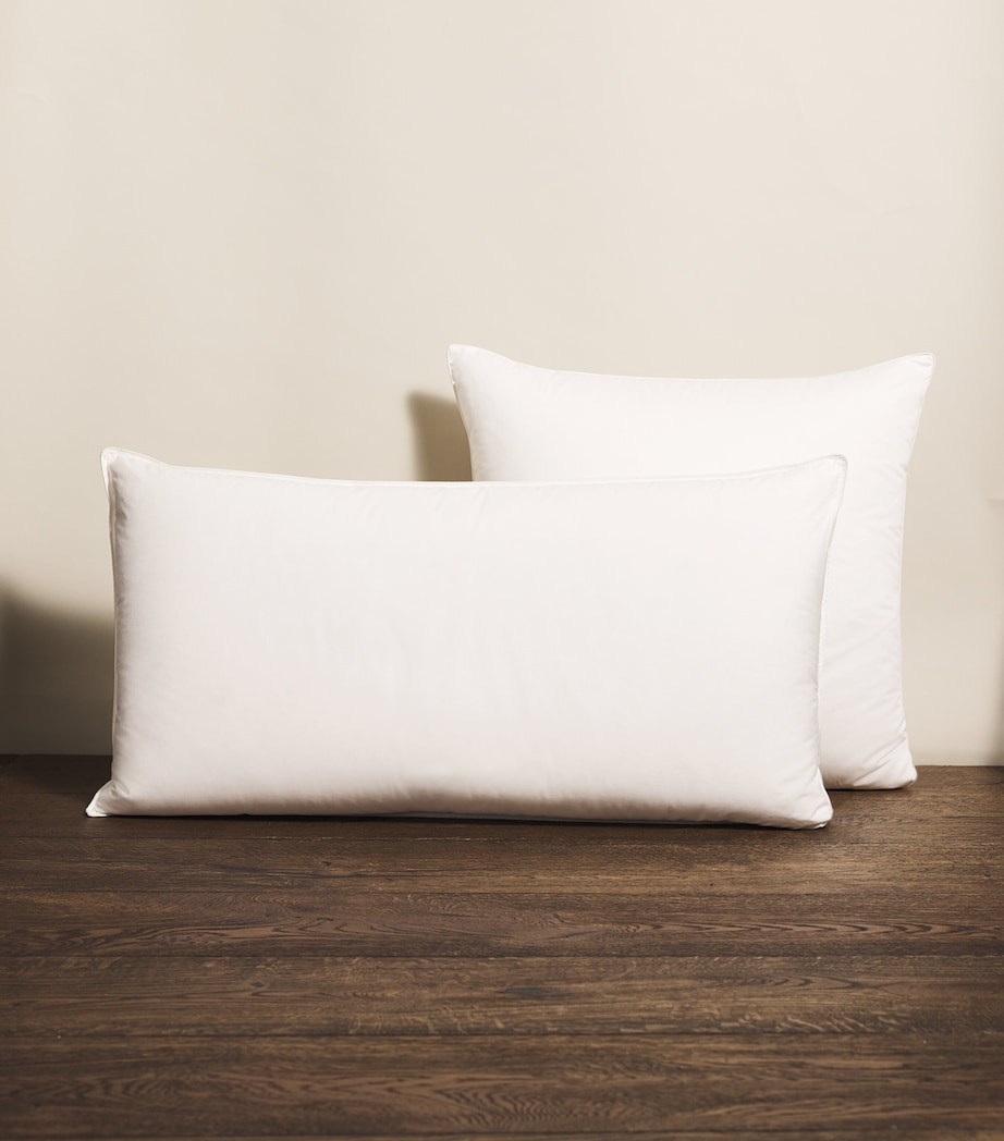 Down A1-Grade Square Pillow (65cm x 65cm) WHITE Image 4