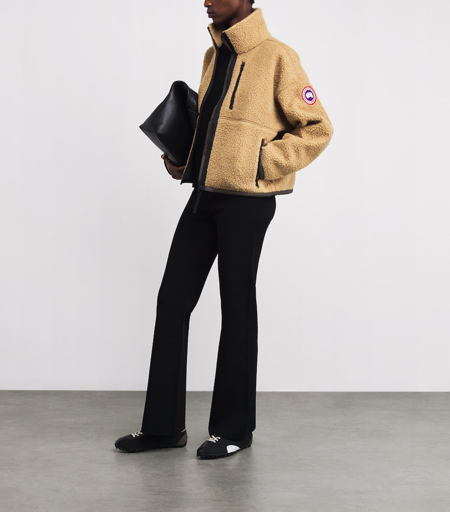 Wool-Blend Fleece Simcoe Jacket 9101 ECRU/TERRABEIGE Image 2