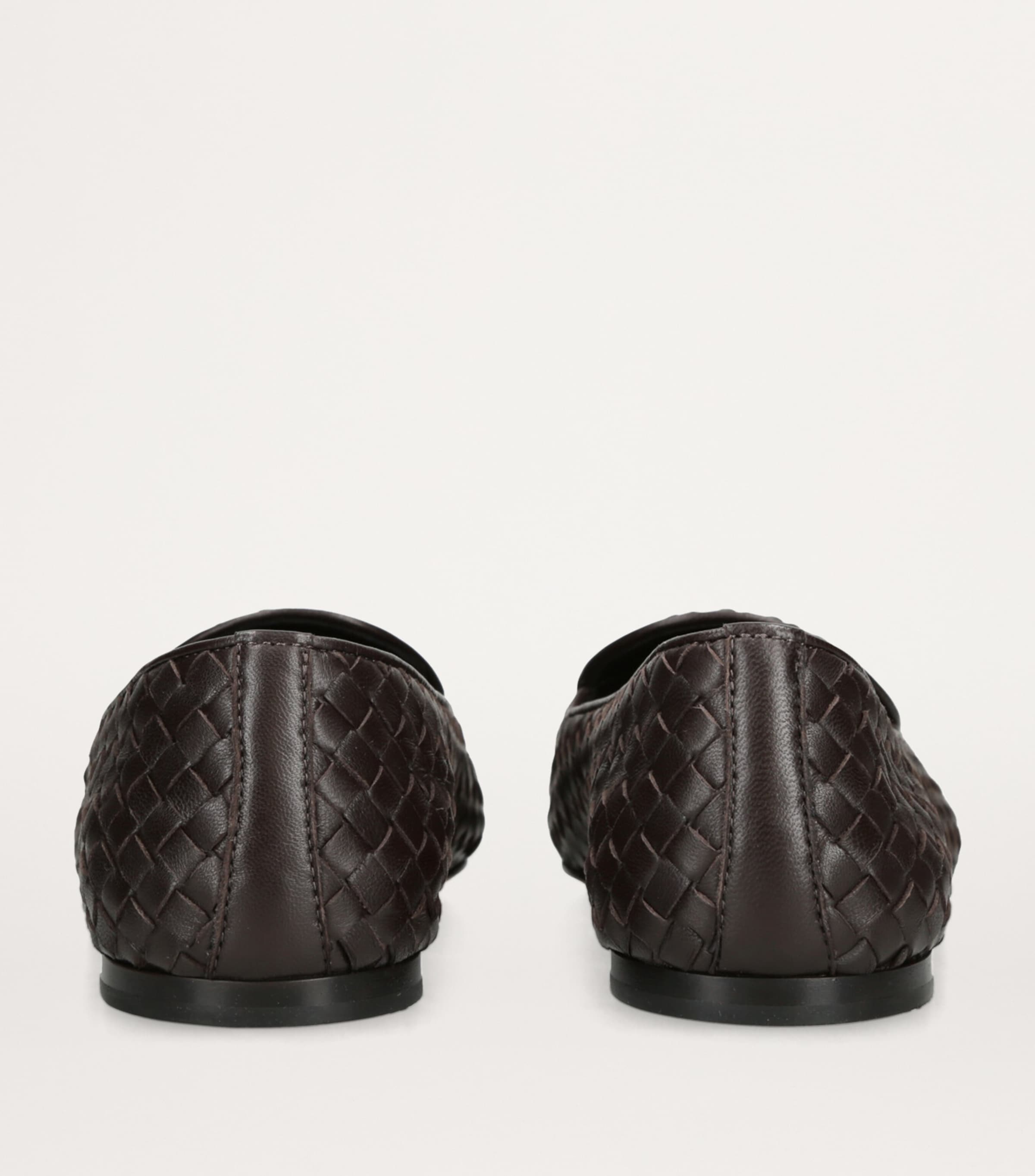 THE ROW HEREDITAS ローファー THE ROW Hereditas textured-leather loafers | NET-A-PORTER