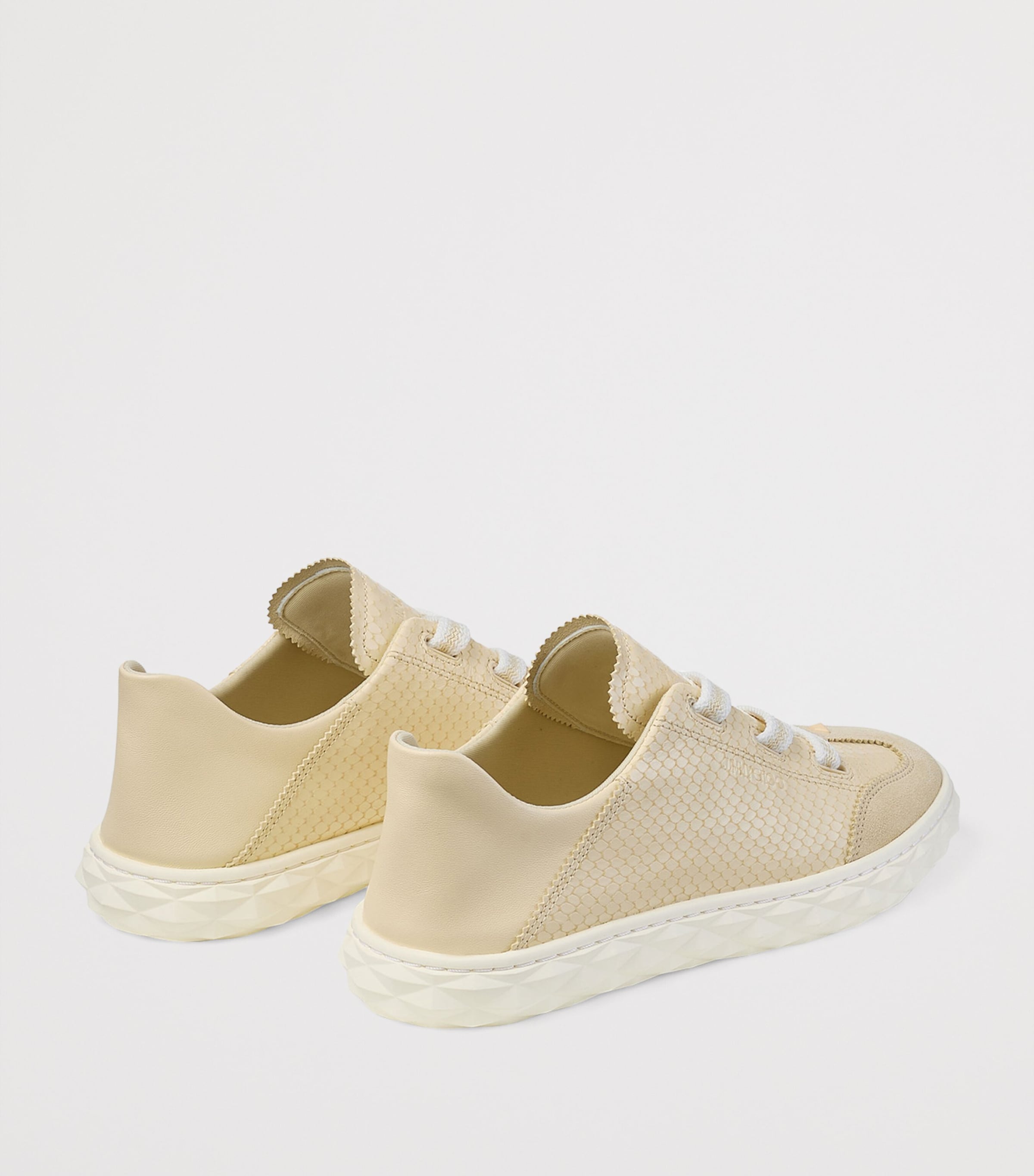 Diamond Light Flex Leather Sneakers V BUTTERMILK MIX Image 4