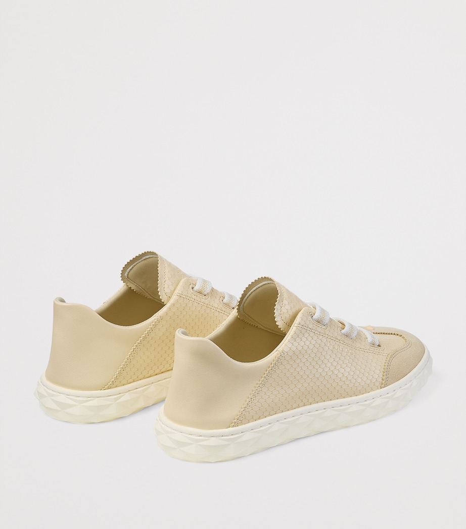 Diamond Light Flex Leather Sneakers V BUTTERMILK MIX Image 4