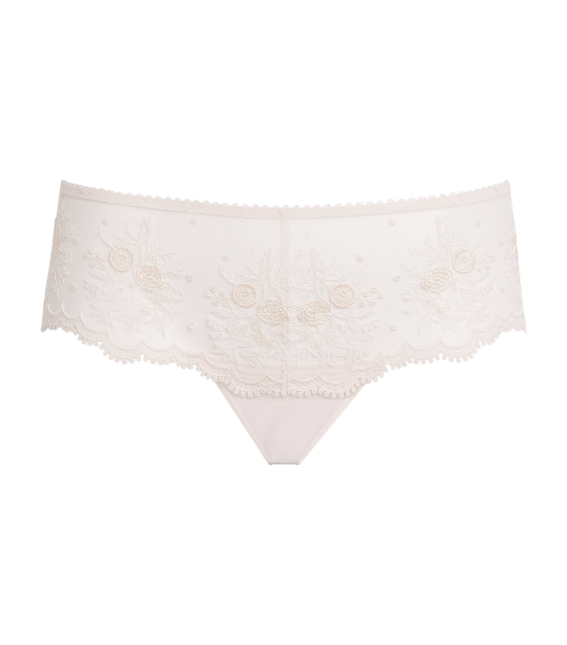 Simone Perele Womens Lace Intrigue Briefs Rose Sakura Image 1