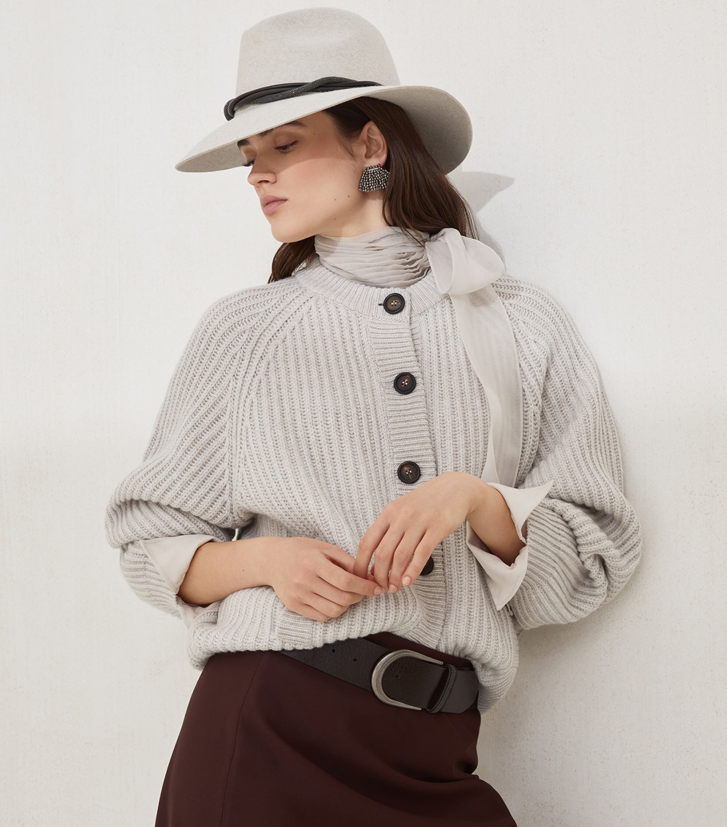 Cashmere Cardigan C9610 Image 5