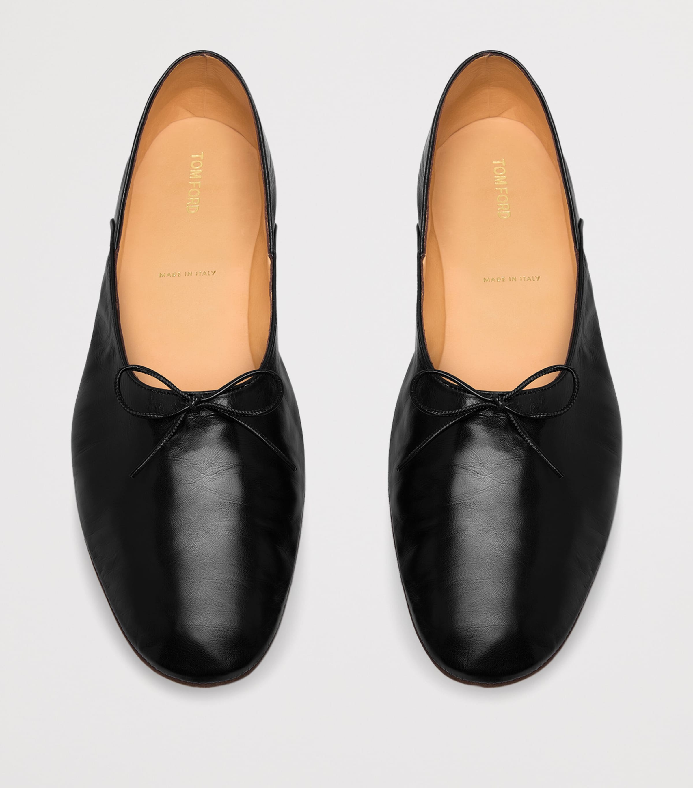 TOM FORD Leather Informal Slippers Naa Image 2