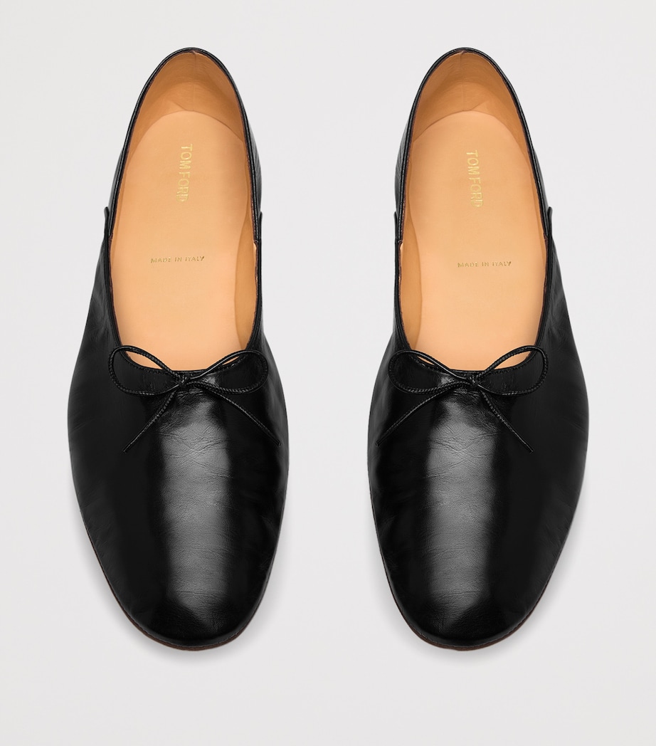 TOM FORD Leather Informal Slippers Naa Image 2