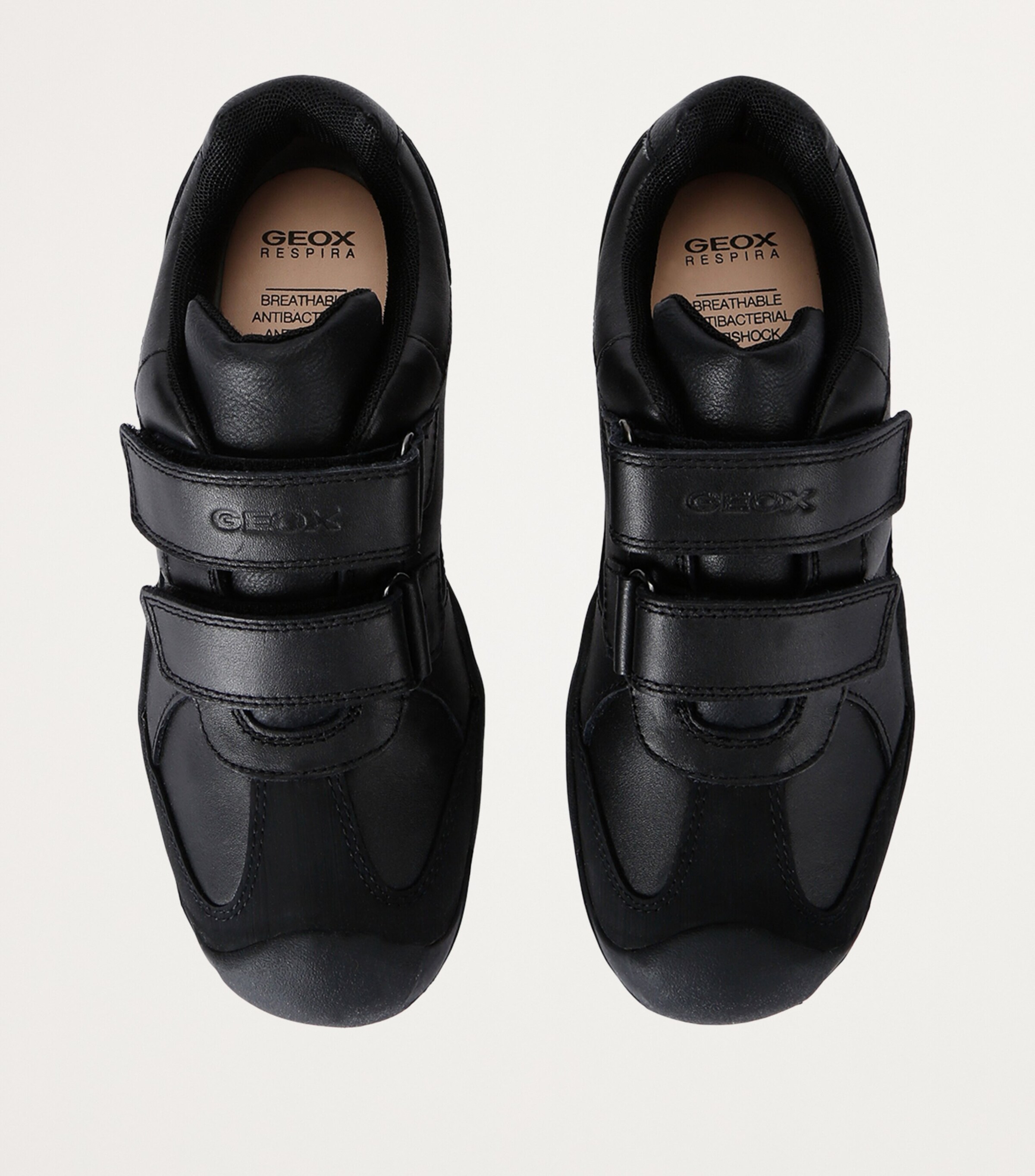 Geox Leather New Savage Sneakers Black Image 4