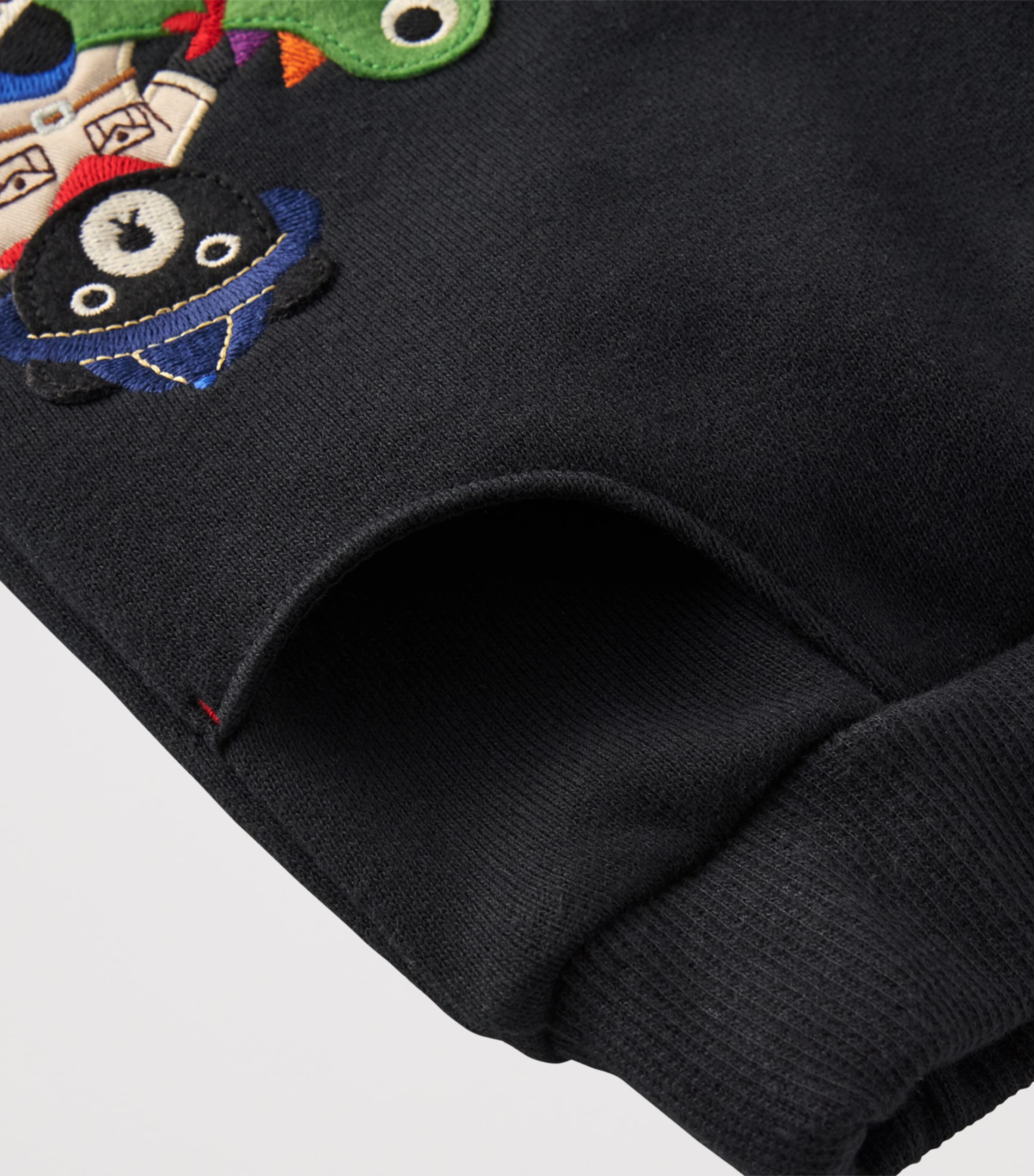 Cotton Dinosaur Appliqué Joggers (2-5 Years) 5 Image 4