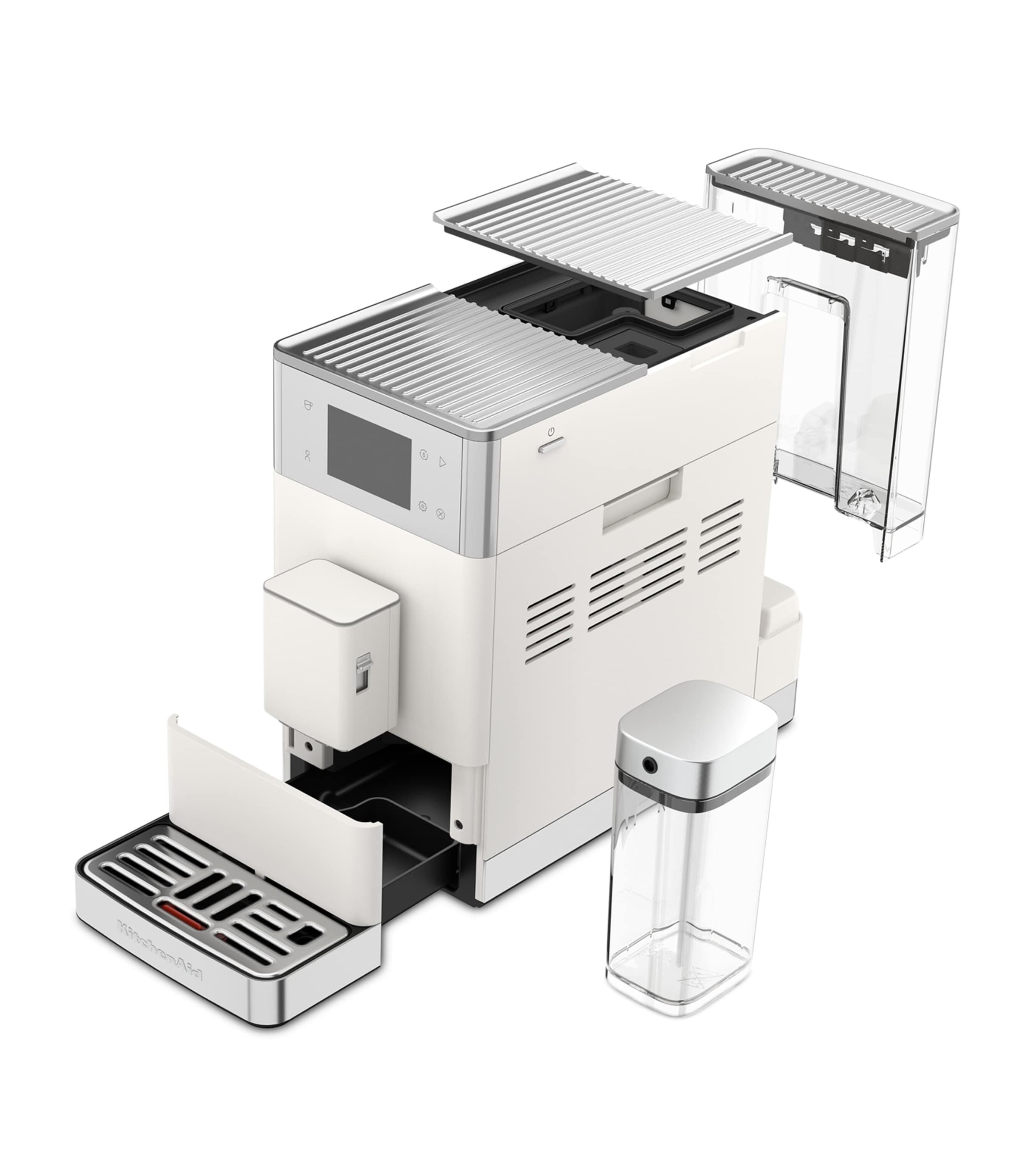 KitchenAid Fully Automatic Espresso Machine Porcelain White Image 7