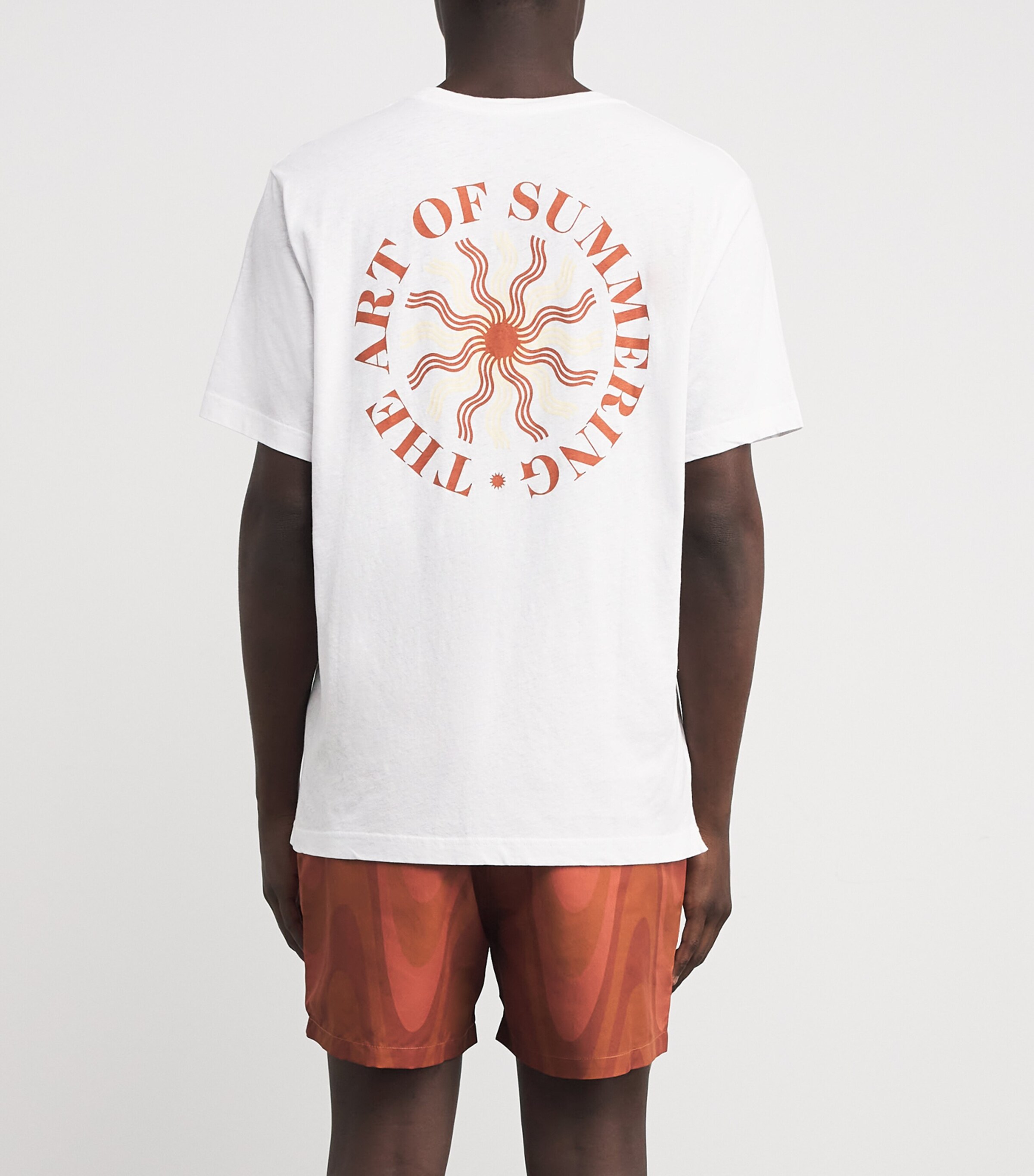 Cotton-Linen Dinis T-Shirt 904-COPPER Image 4