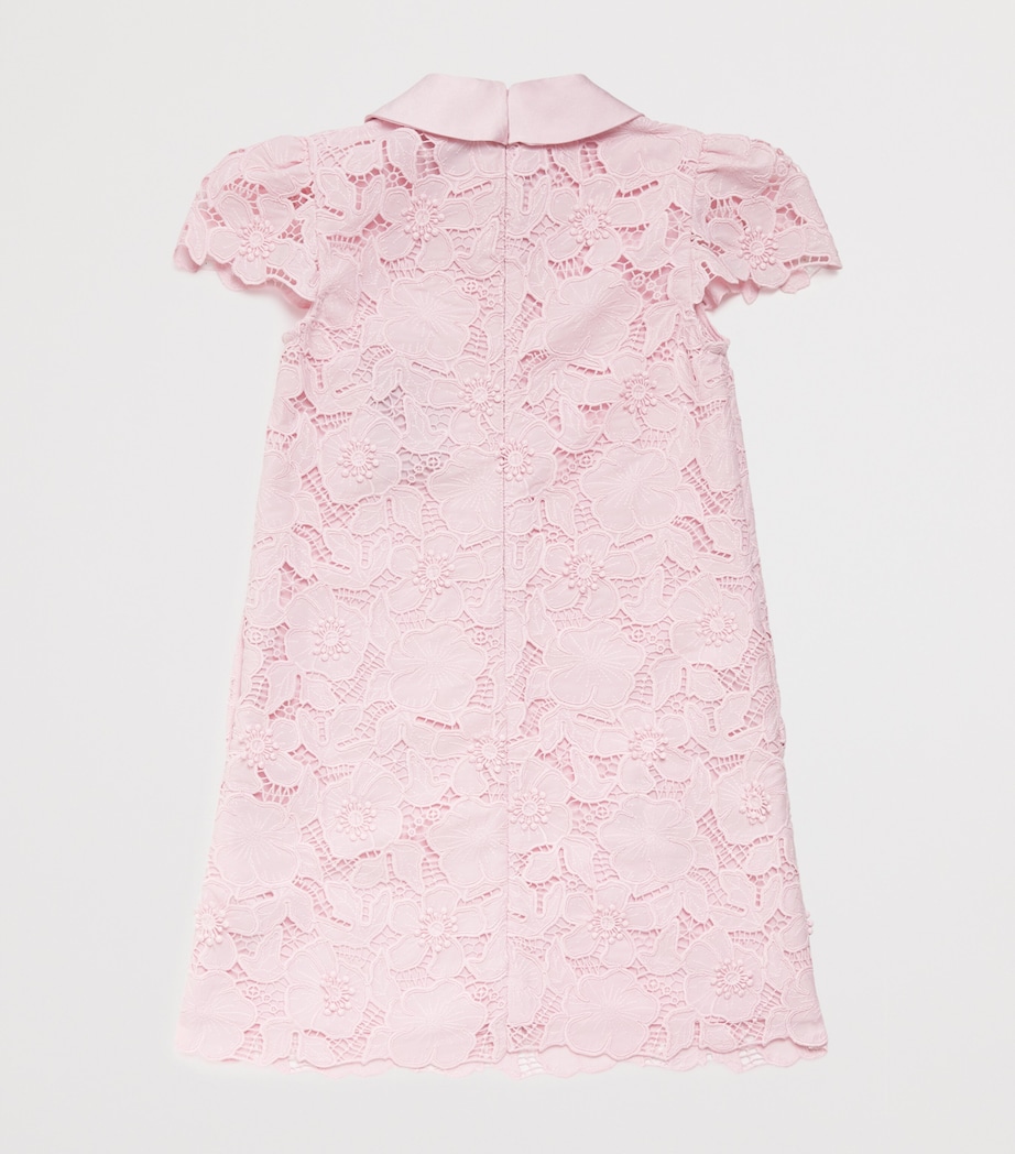 Floral Lace Dress (3-12 Years) PINK Image 2