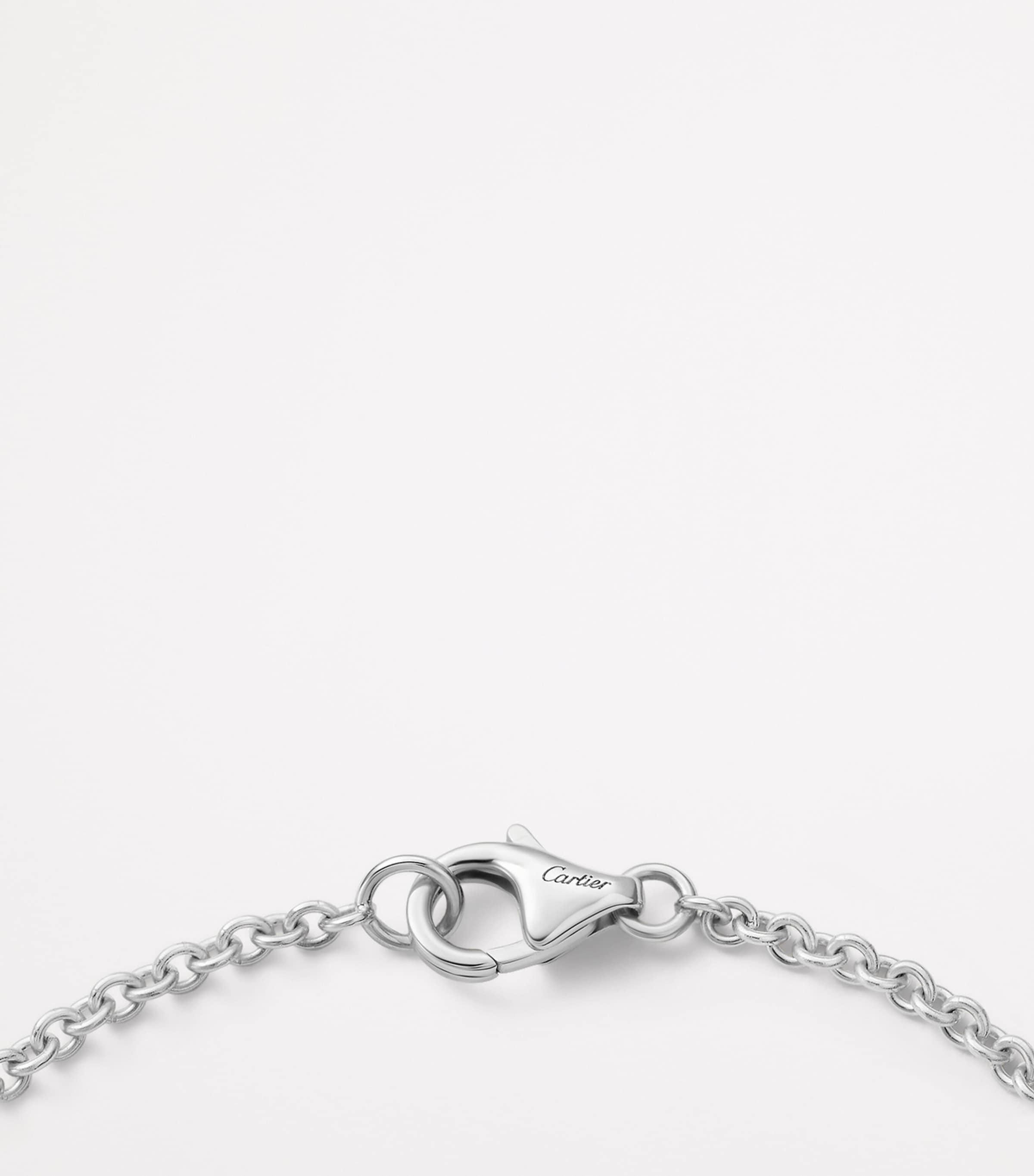 Cartier White Gold LOVE Chain Bracelet White Gold Image 2